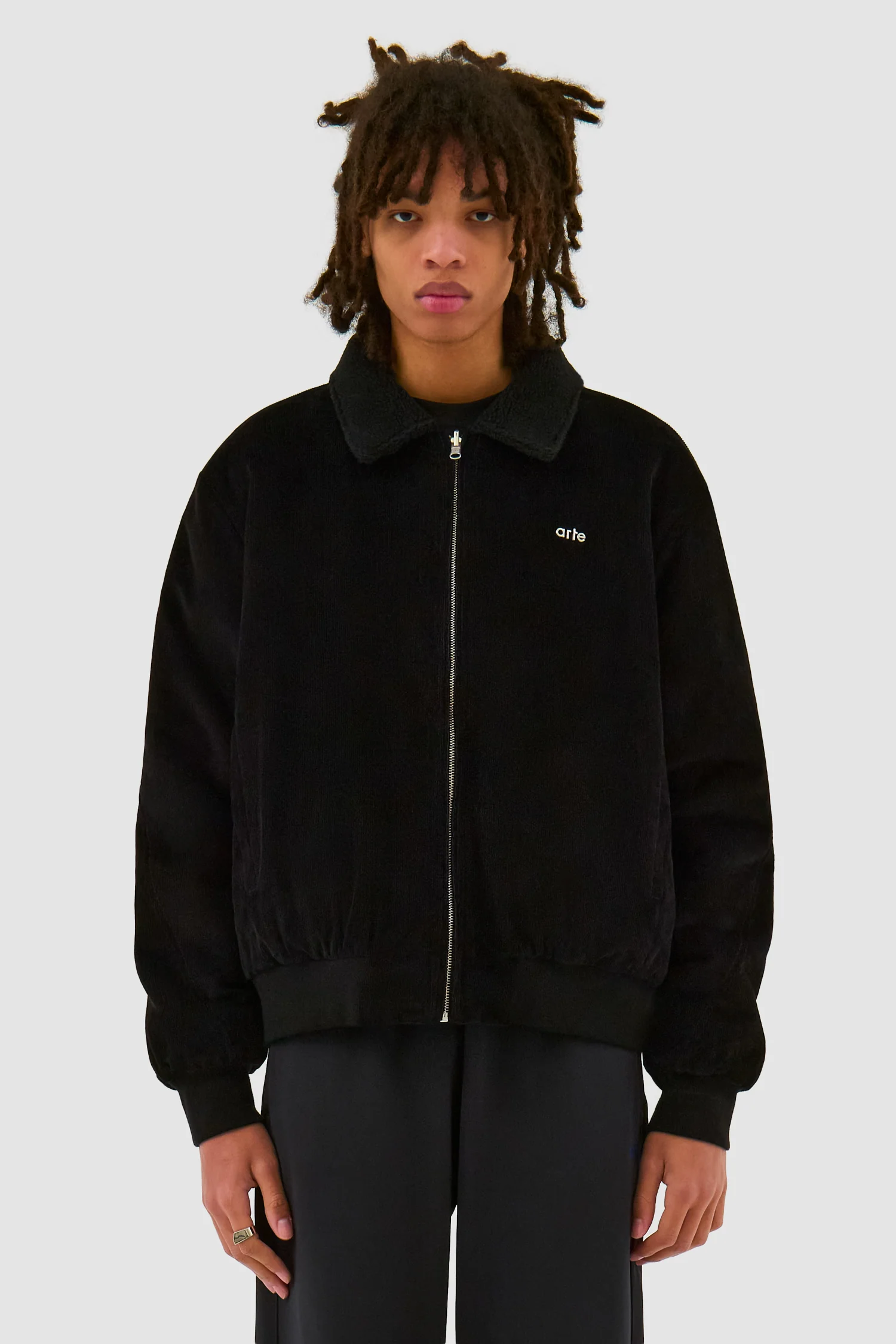 Veste Sherpa - Noir - Image 2