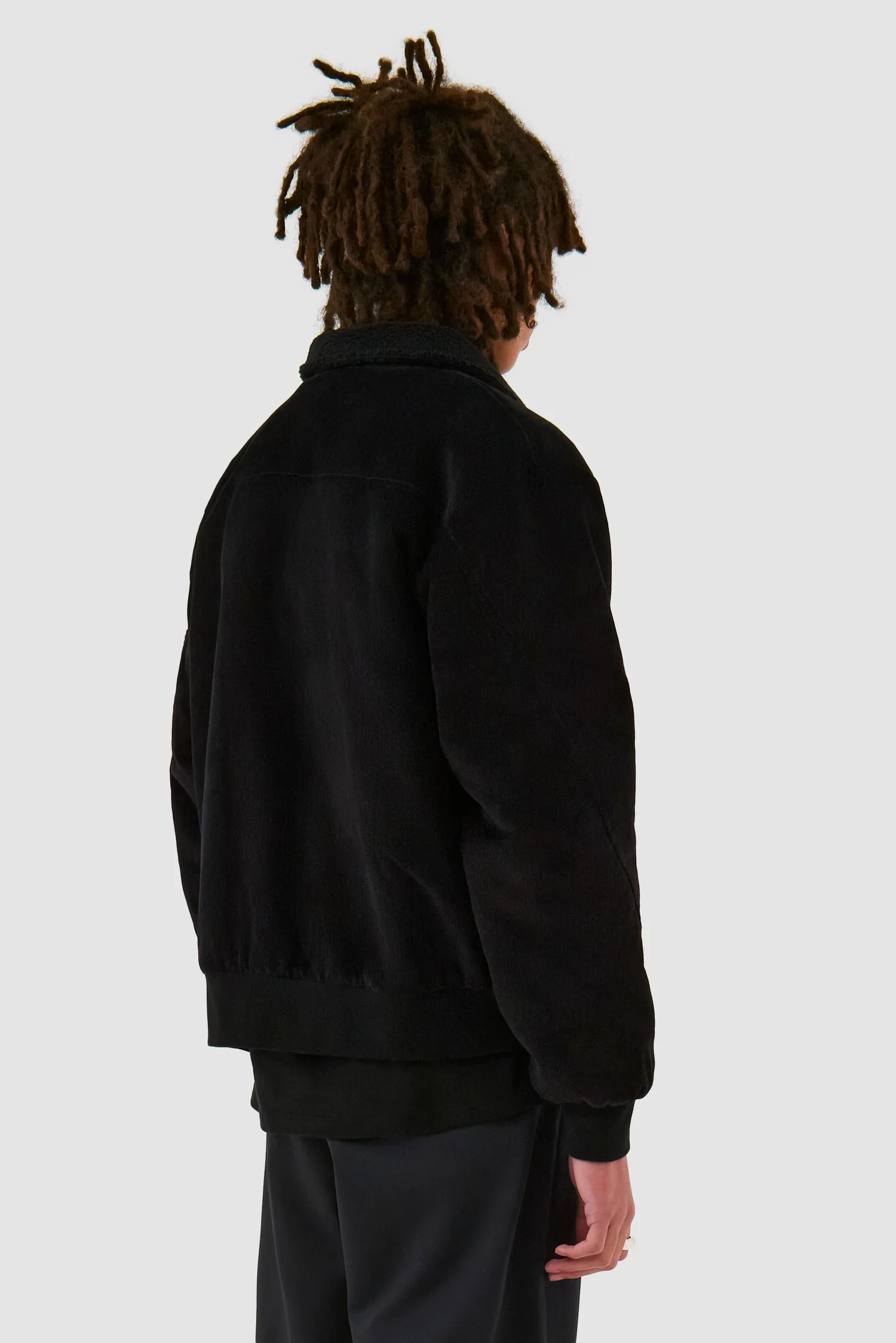 Veste Sherpa - Noir - Image 3