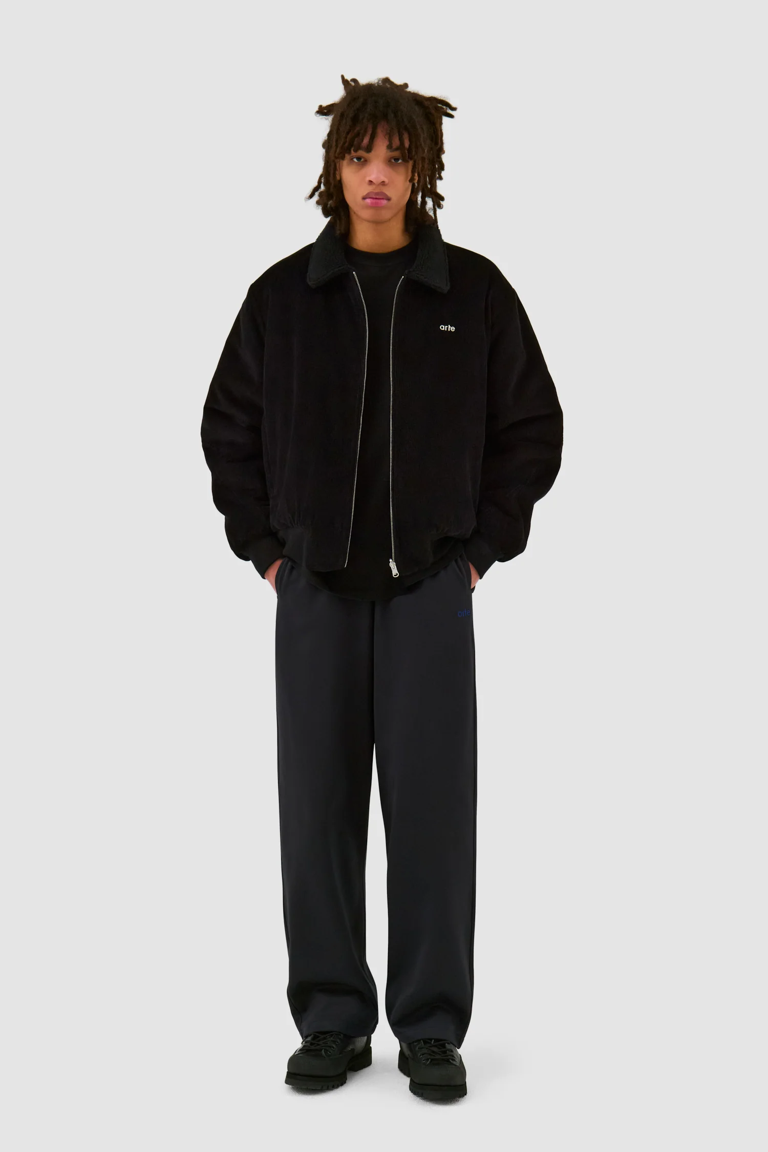 Veste Sherpa - Noir - Image 4