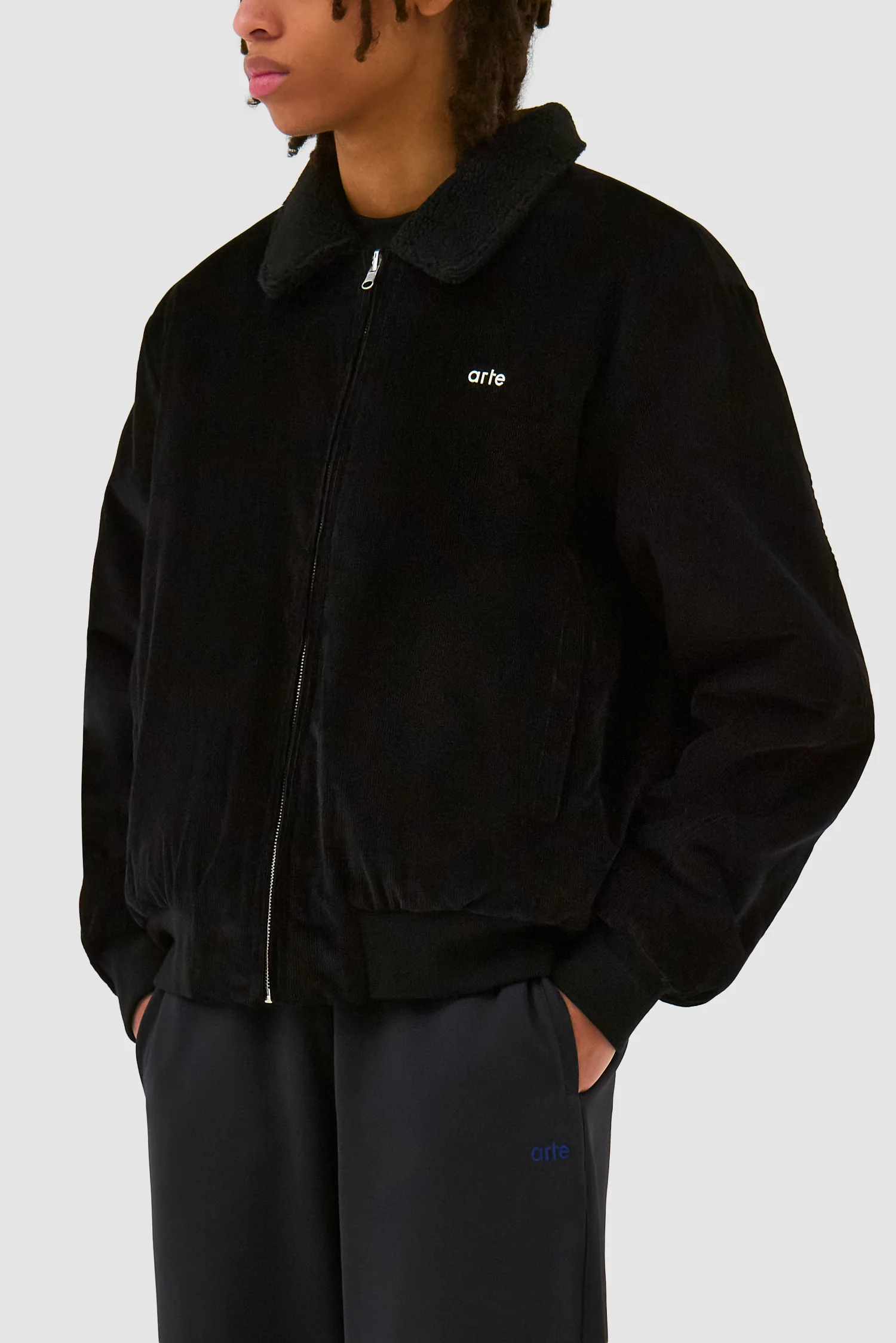 Veste Sherpa - Noir - Image 6