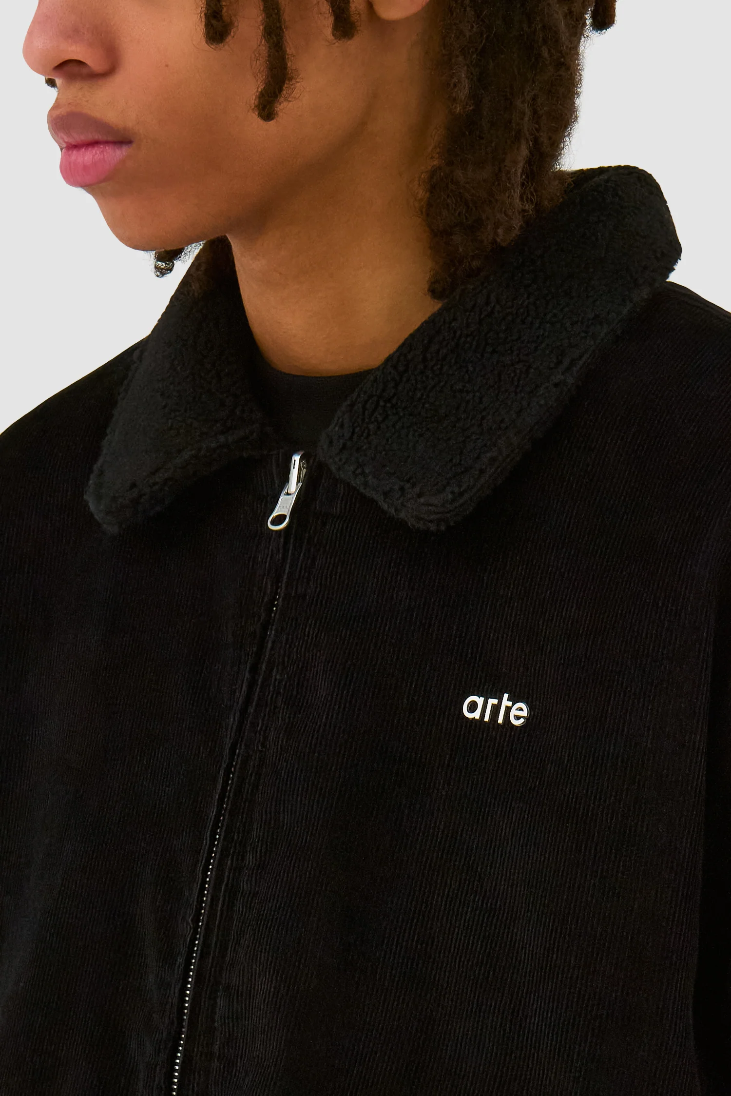 Veste Sherpa - Noir - Image 7