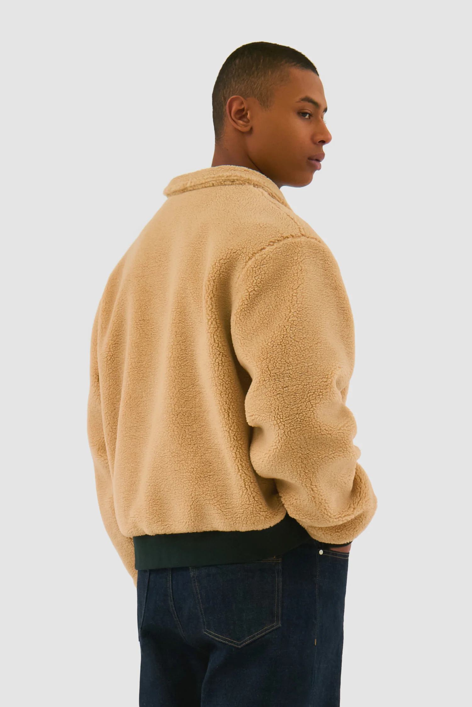 Veste Sherpa - Vert - Image 10