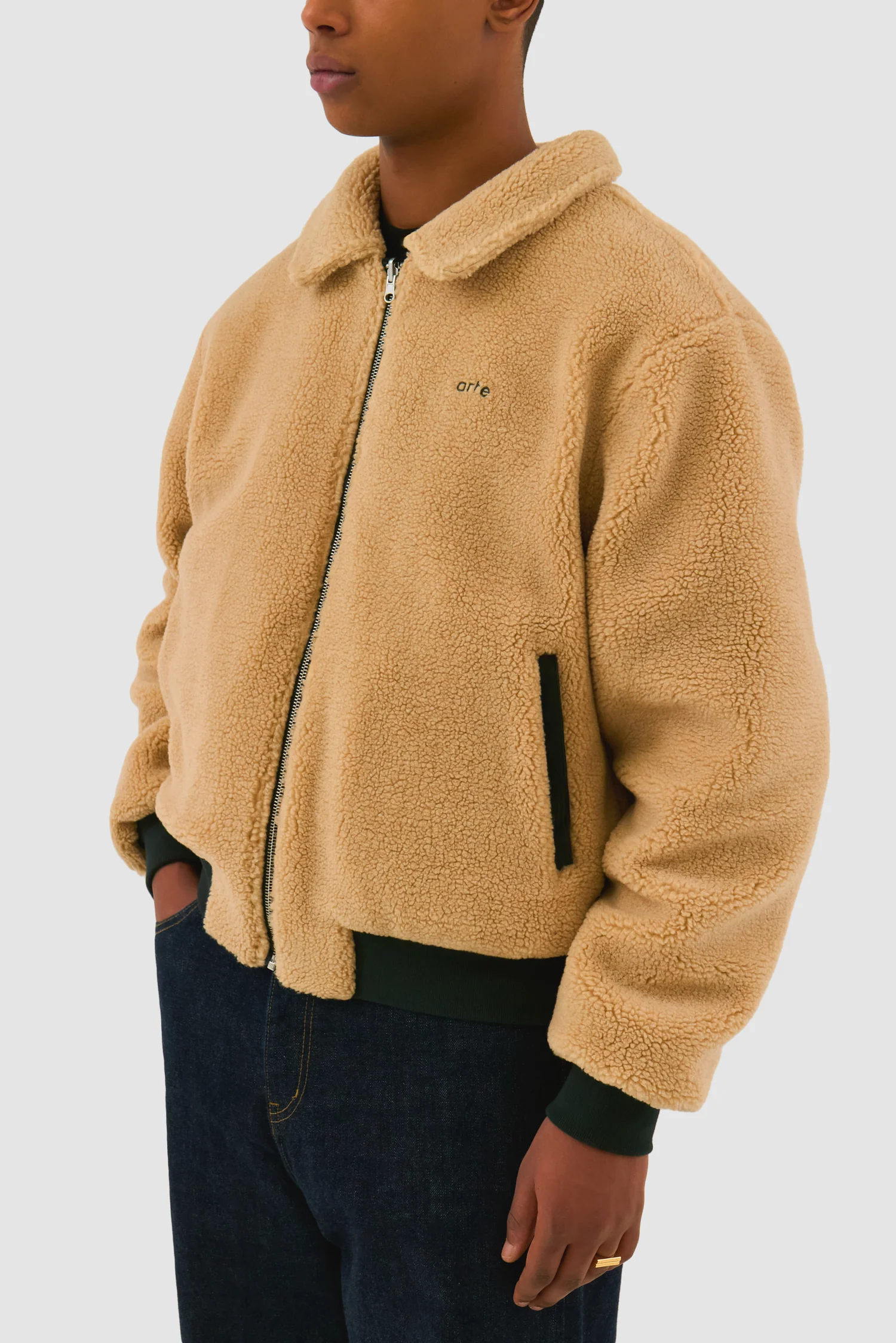 Veste Sherpa - Vert - Image 14