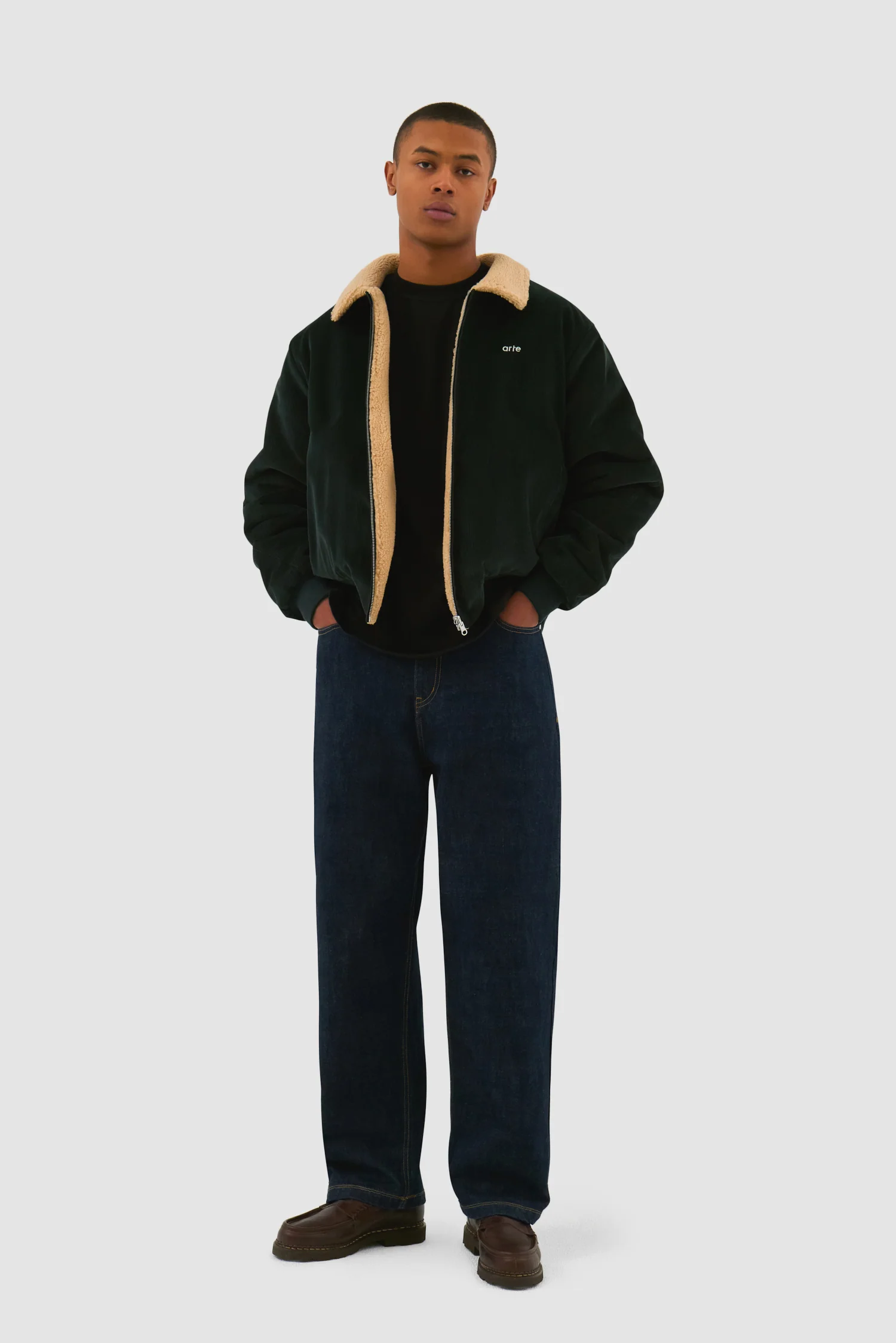 Veste Sherpa - Vert - Image 4