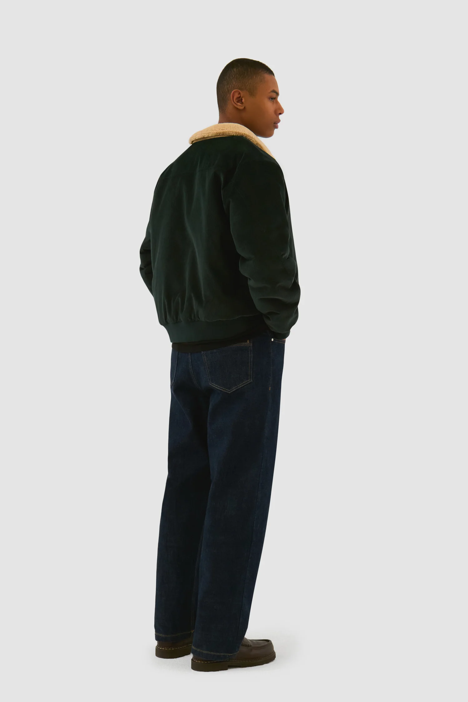 Veste Sherpa - Vert - Image 6