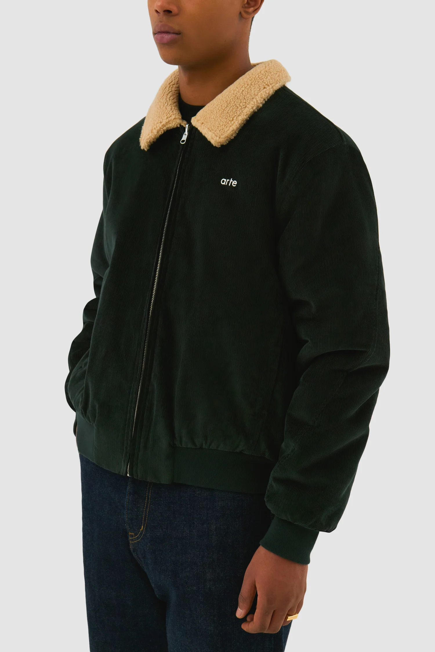 Veste Sherpa - Vert - Image 7
