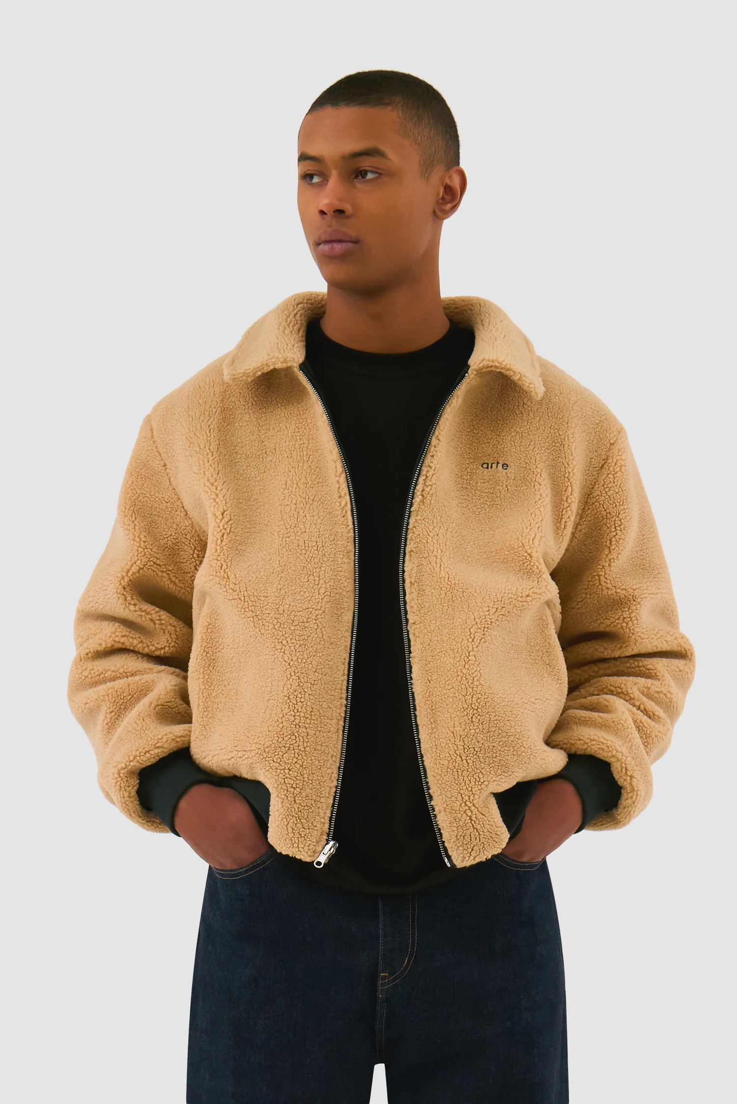 Veste Sherpa - Vert - Image 9
