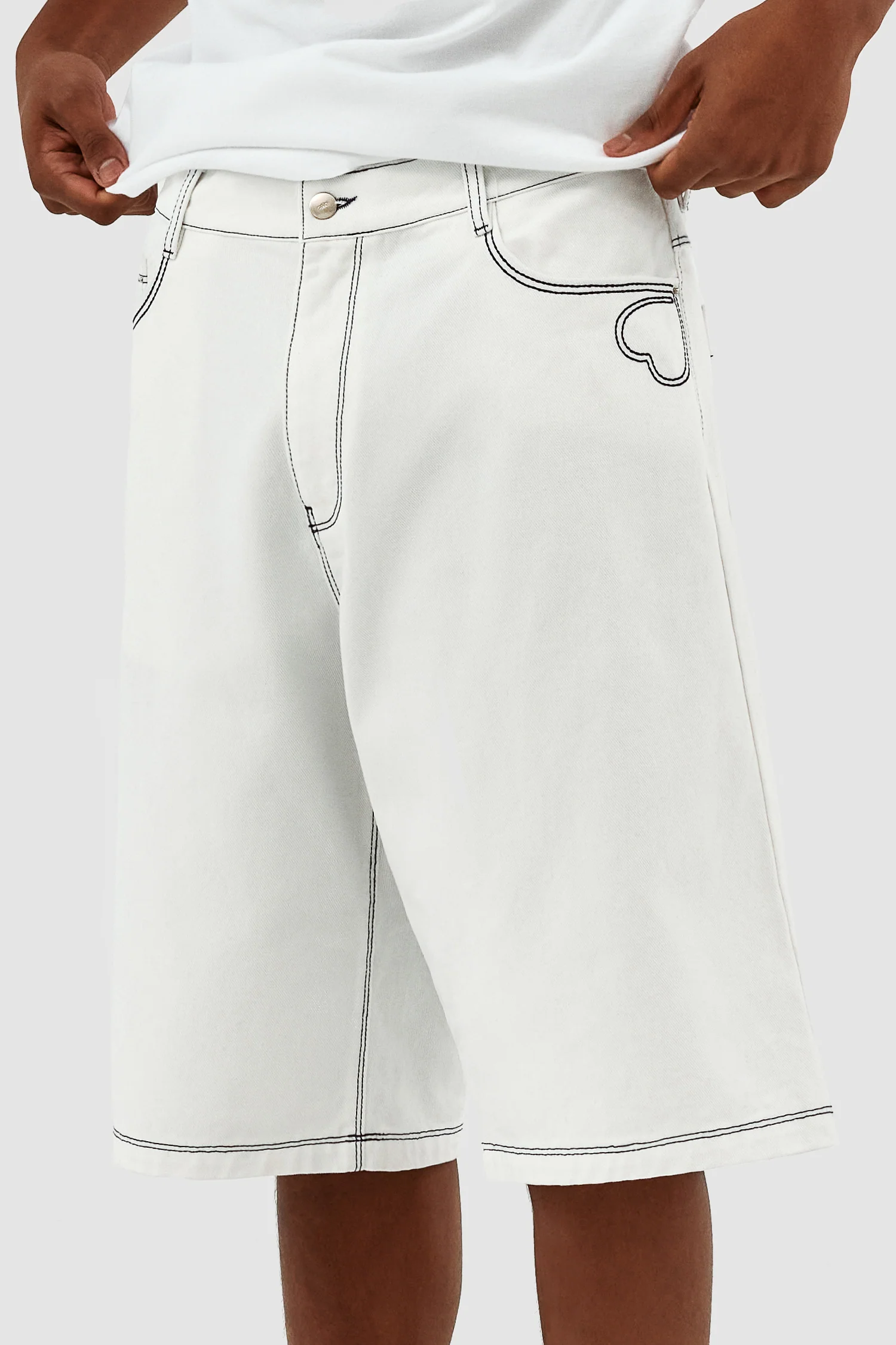Silvain Heart Detail - Blanc - Image 7