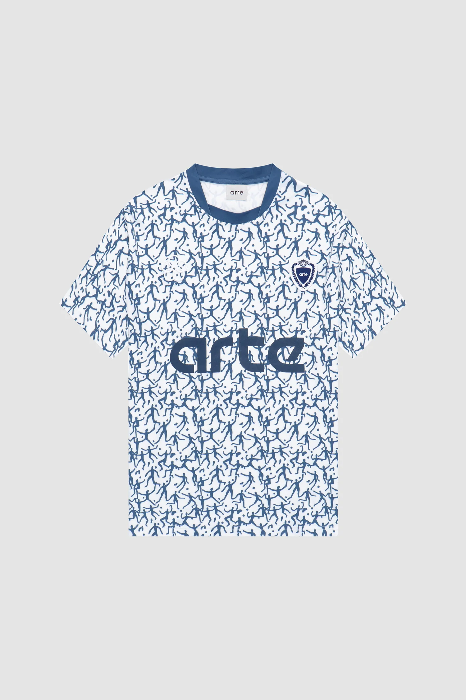 Chemise Silvester - Blanc/Marine - Image 8