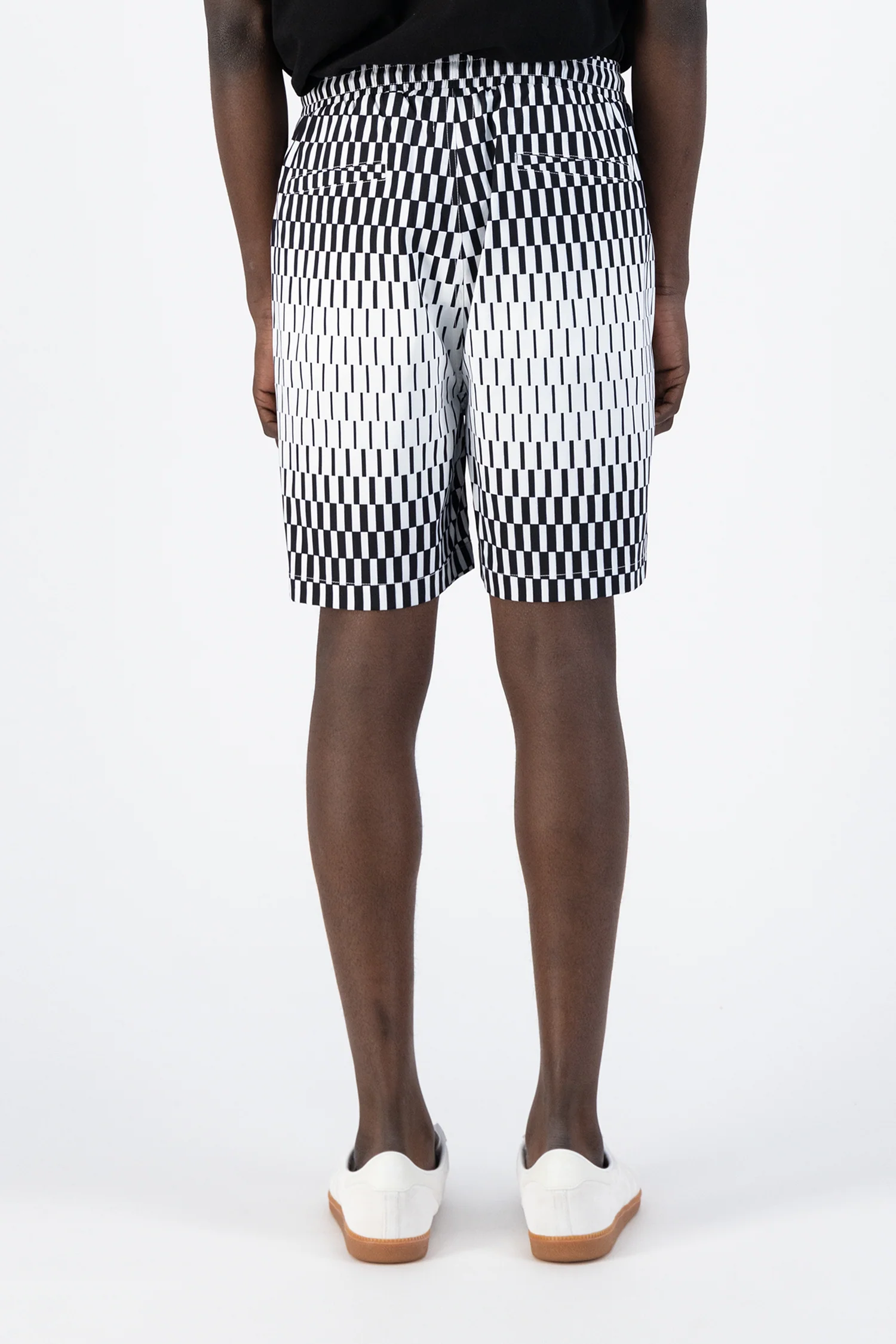 Short Soto Retan - Noir/Blanc - Image 3