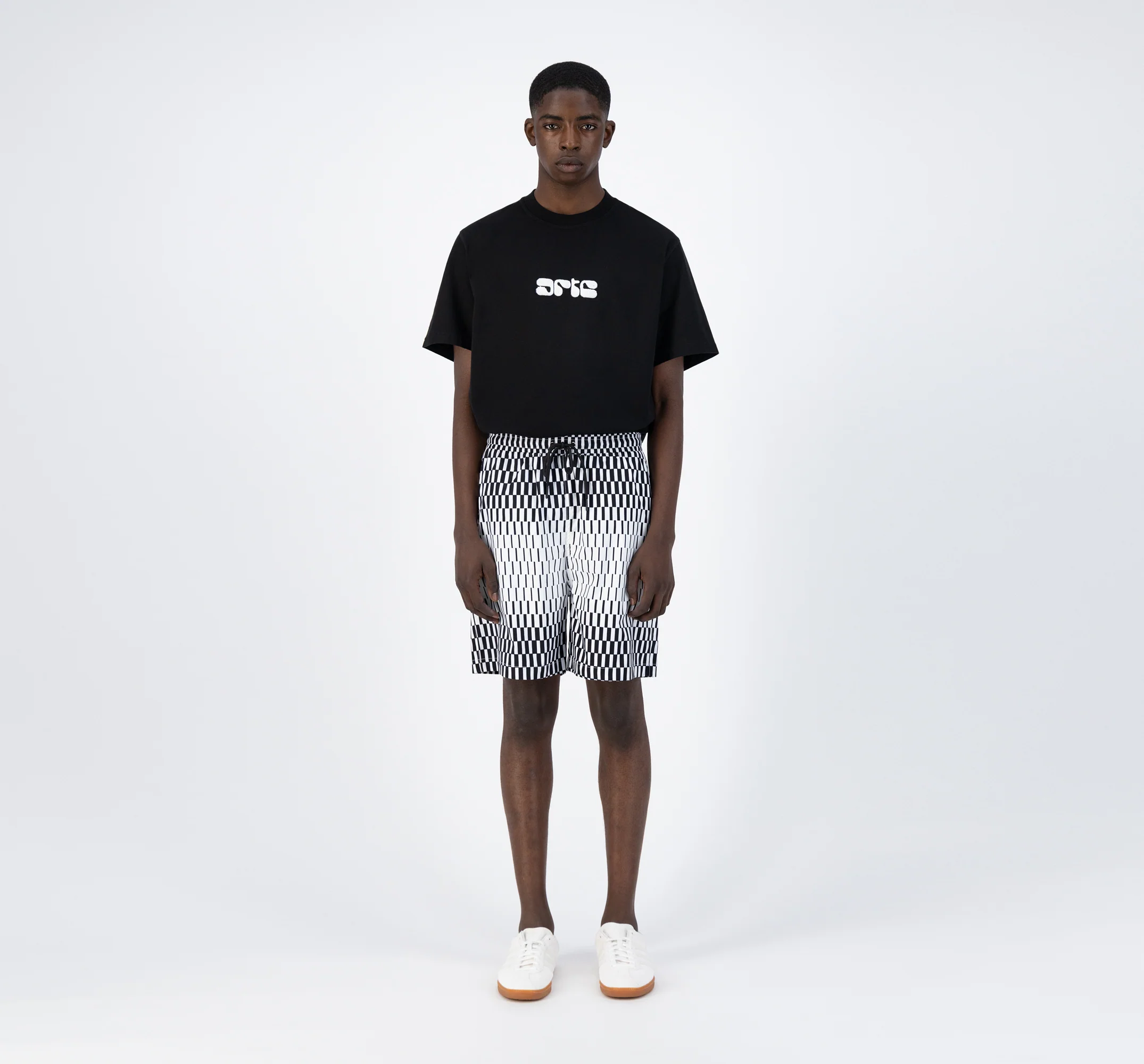 Short Soto Retan - Noir/Blanc - Image 4