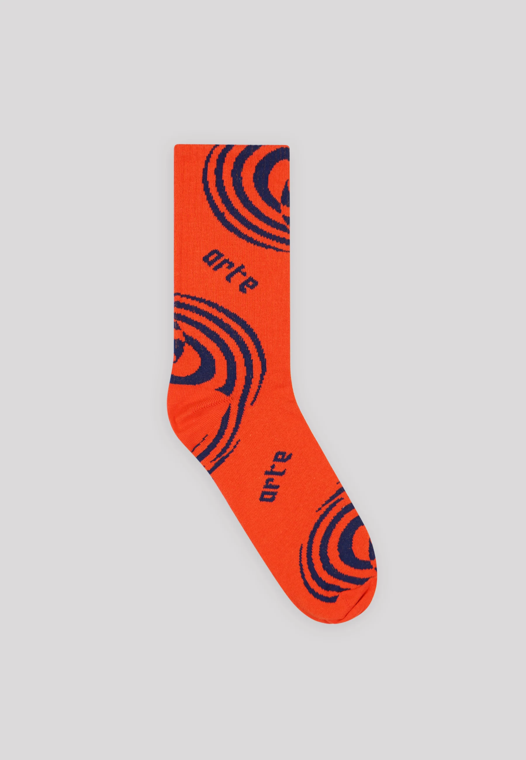 Chaussette Spiral - Rouge/Marine - Image 2