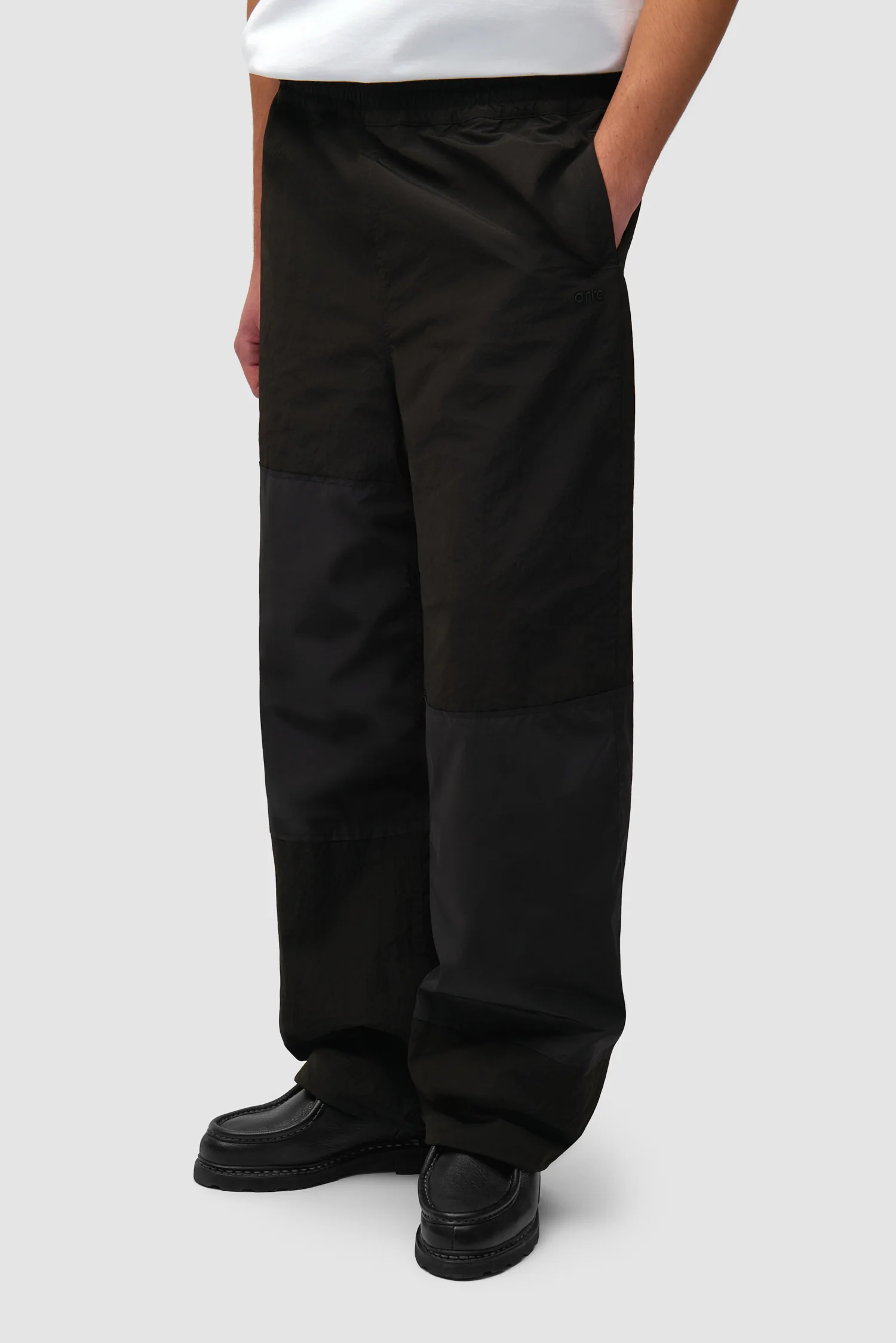Pantalon de survêtement à carreaux - Noir - Image 3