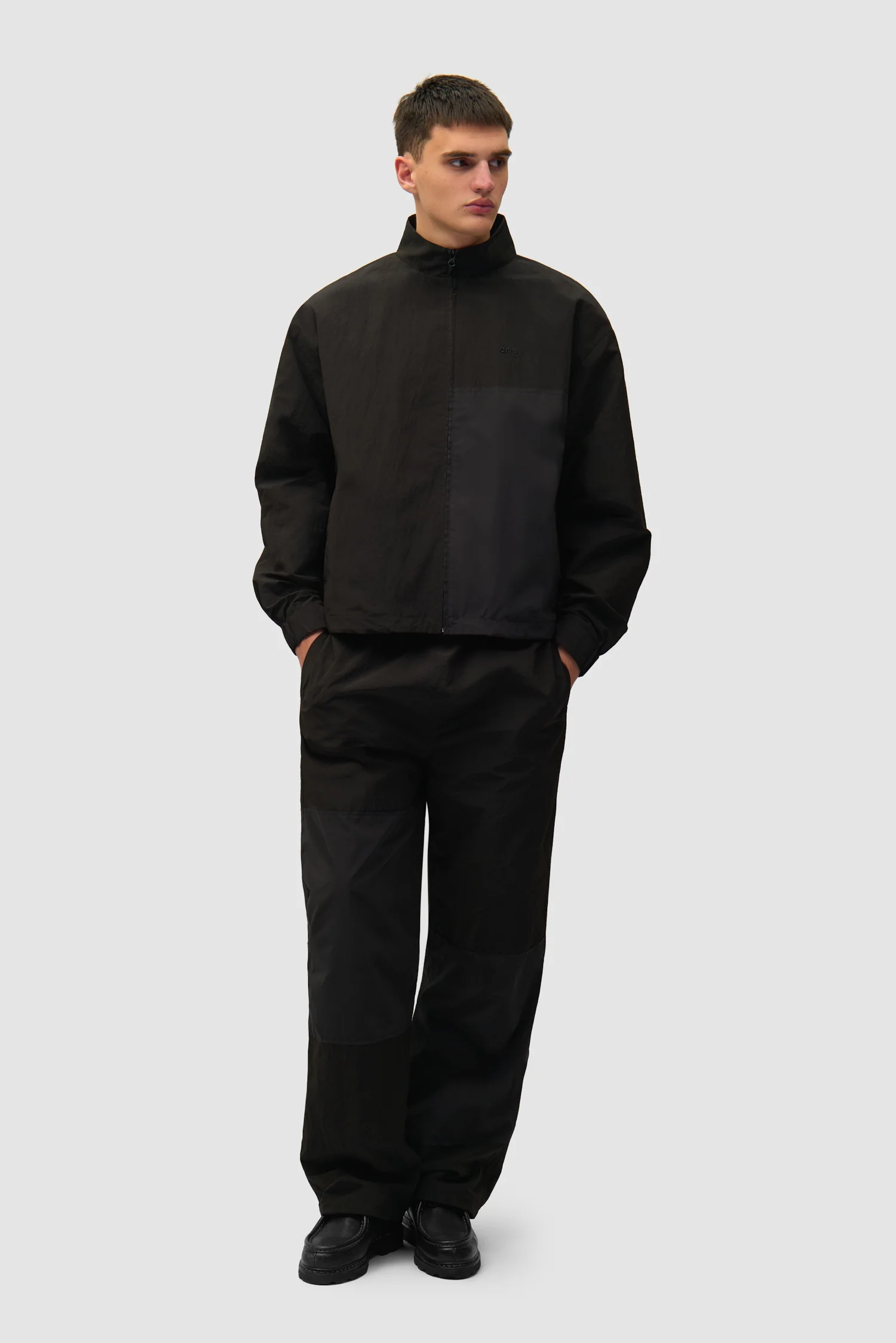 Pantalon de survêtement à carreaux - Noir - Image 5