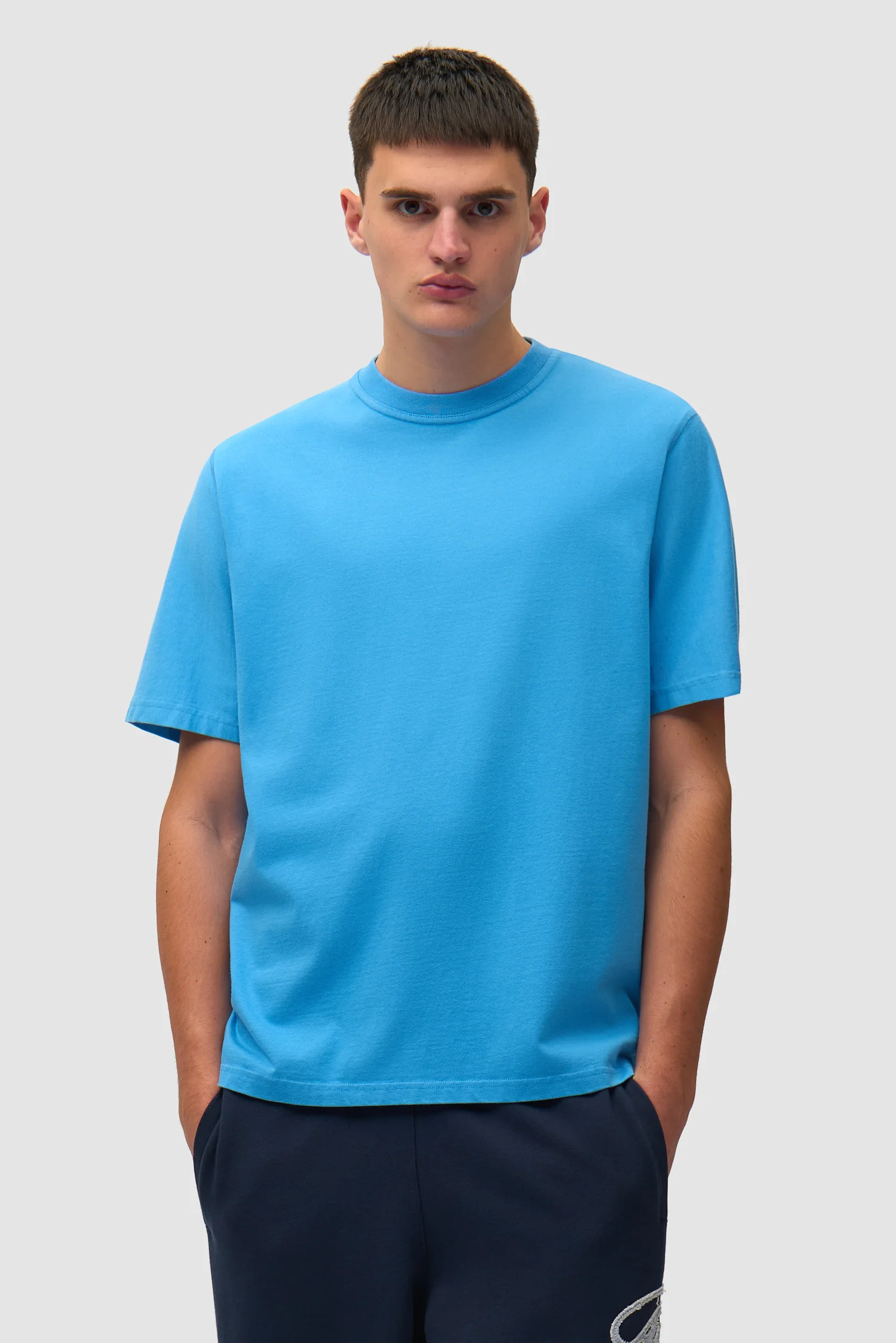 T-shirt SS26 Back - Bleu - Image 3