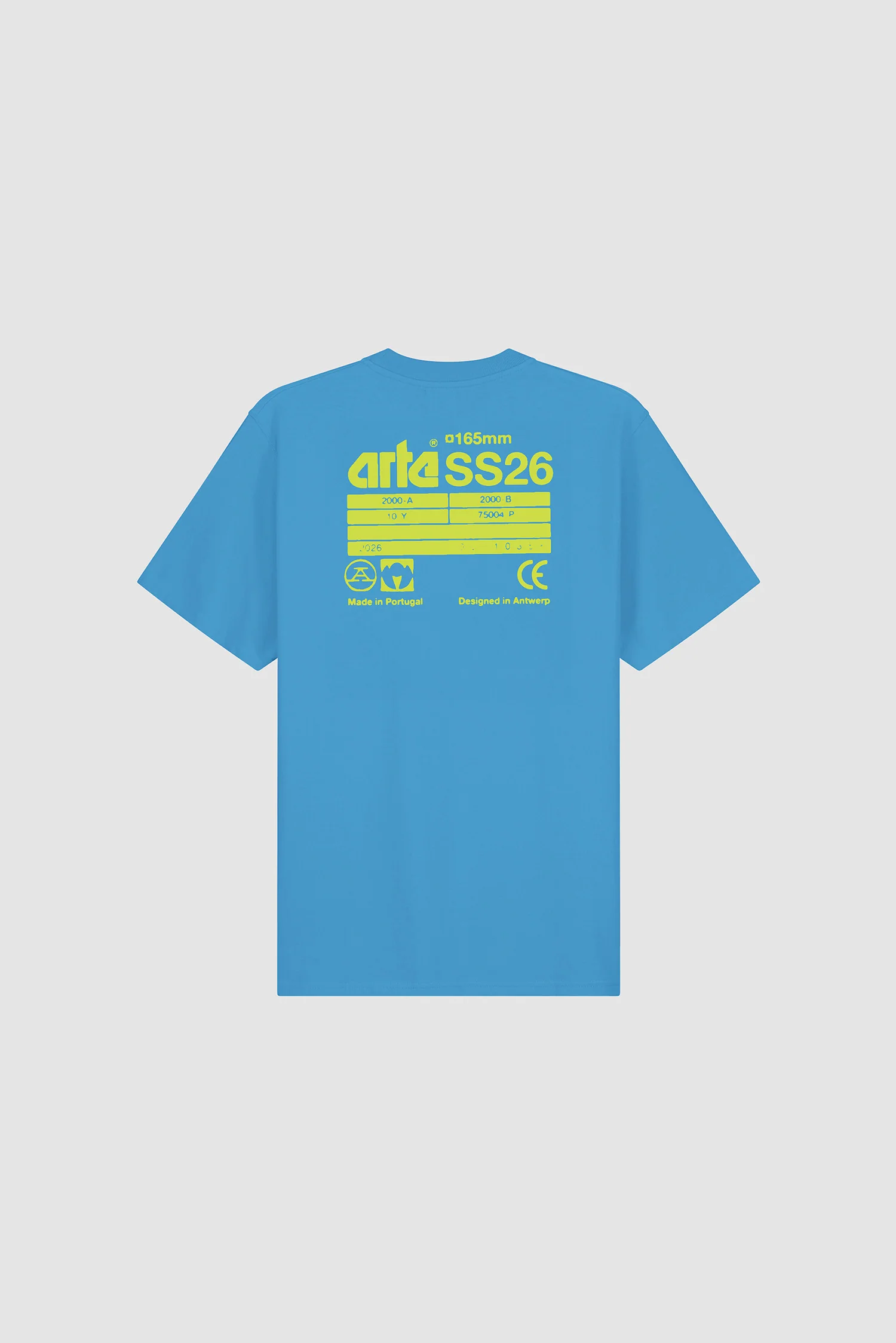 T-shirt SS26 Back - Bleu - Image 8