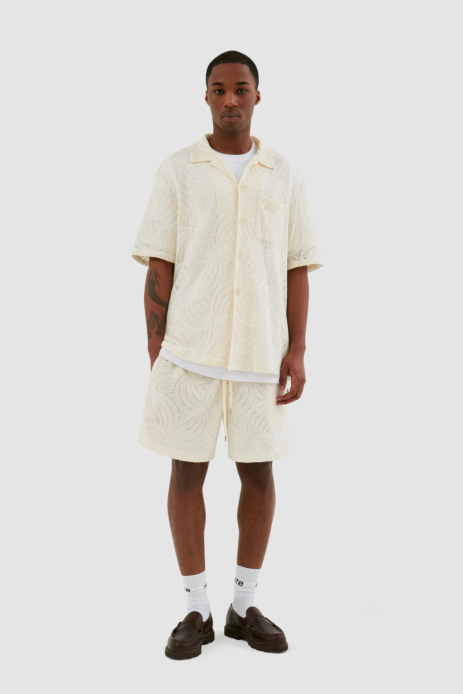 Short Stan Croche - Crème - Image 4