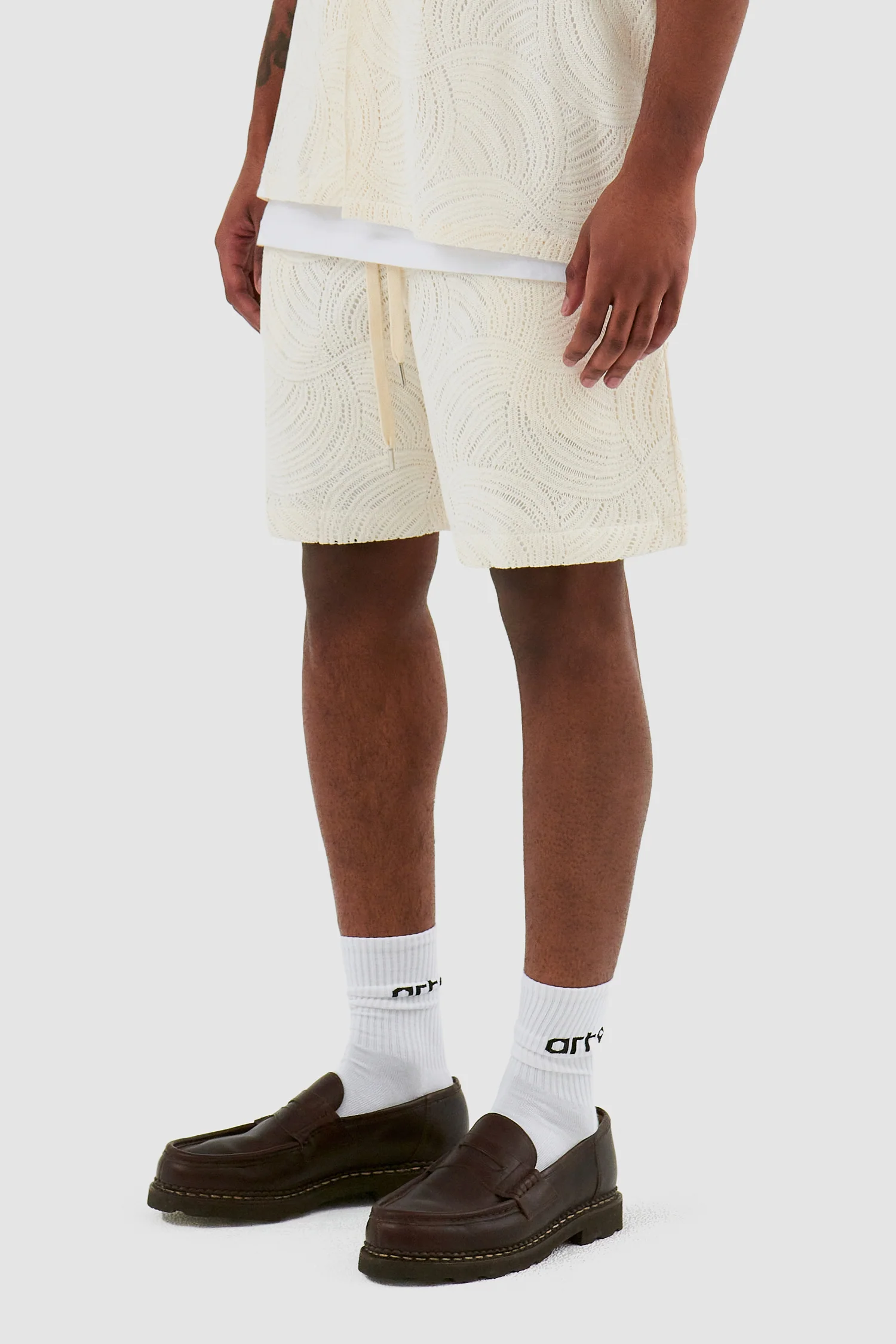 Short Stan Croche - Crème - Image 7