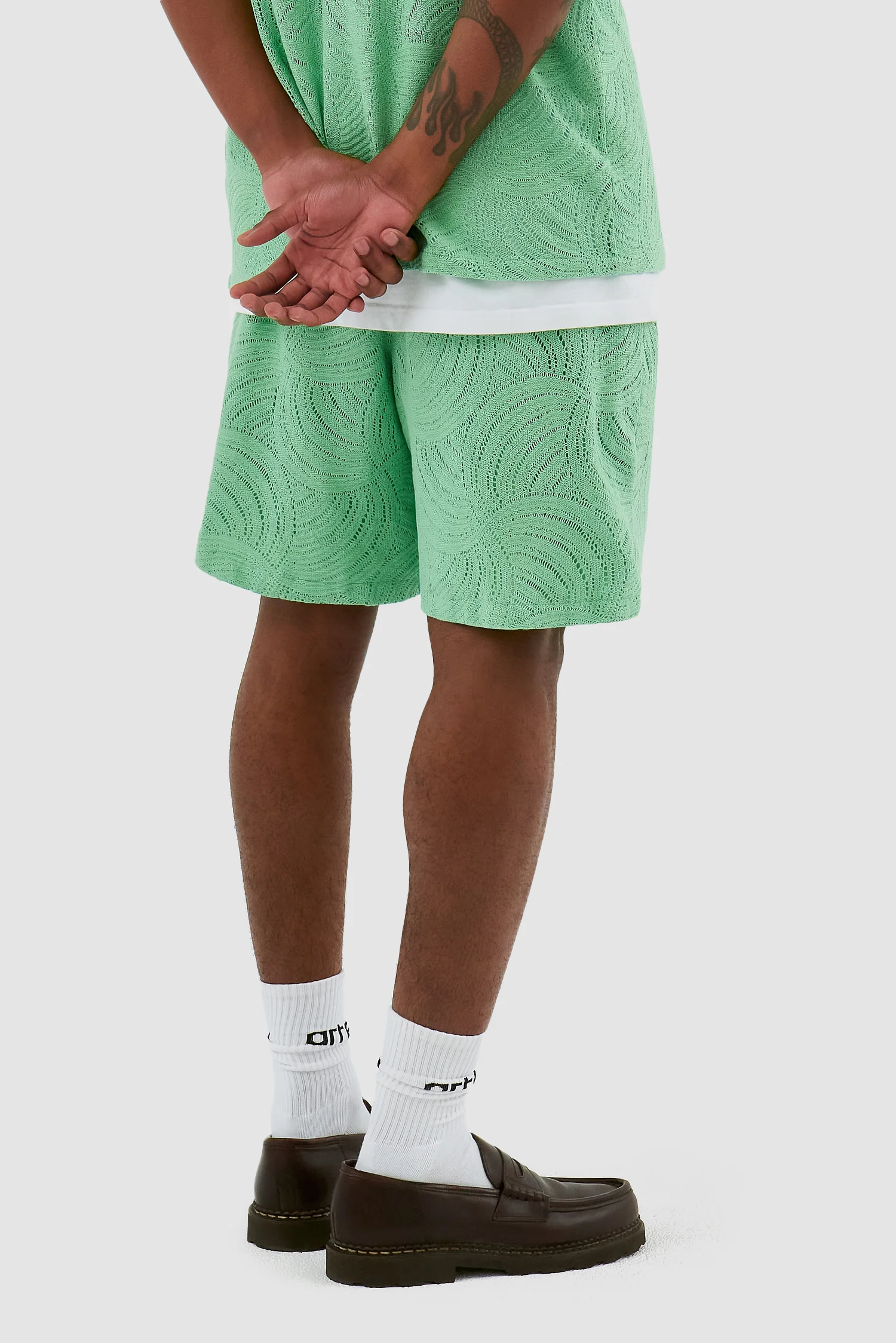 Short Stan Croche - Vert - Image 3
