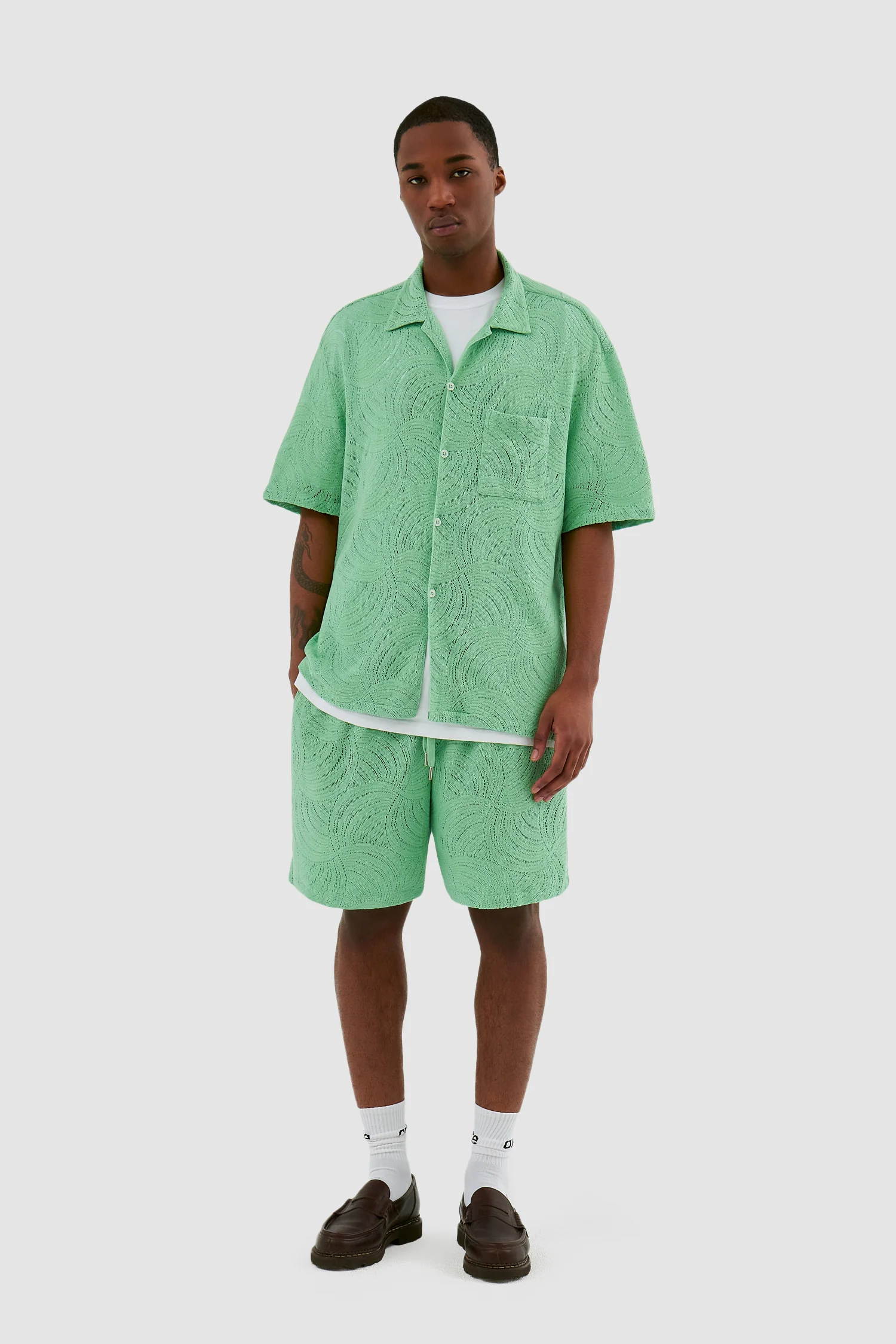 Short Stan Croche - Vert - Image 4