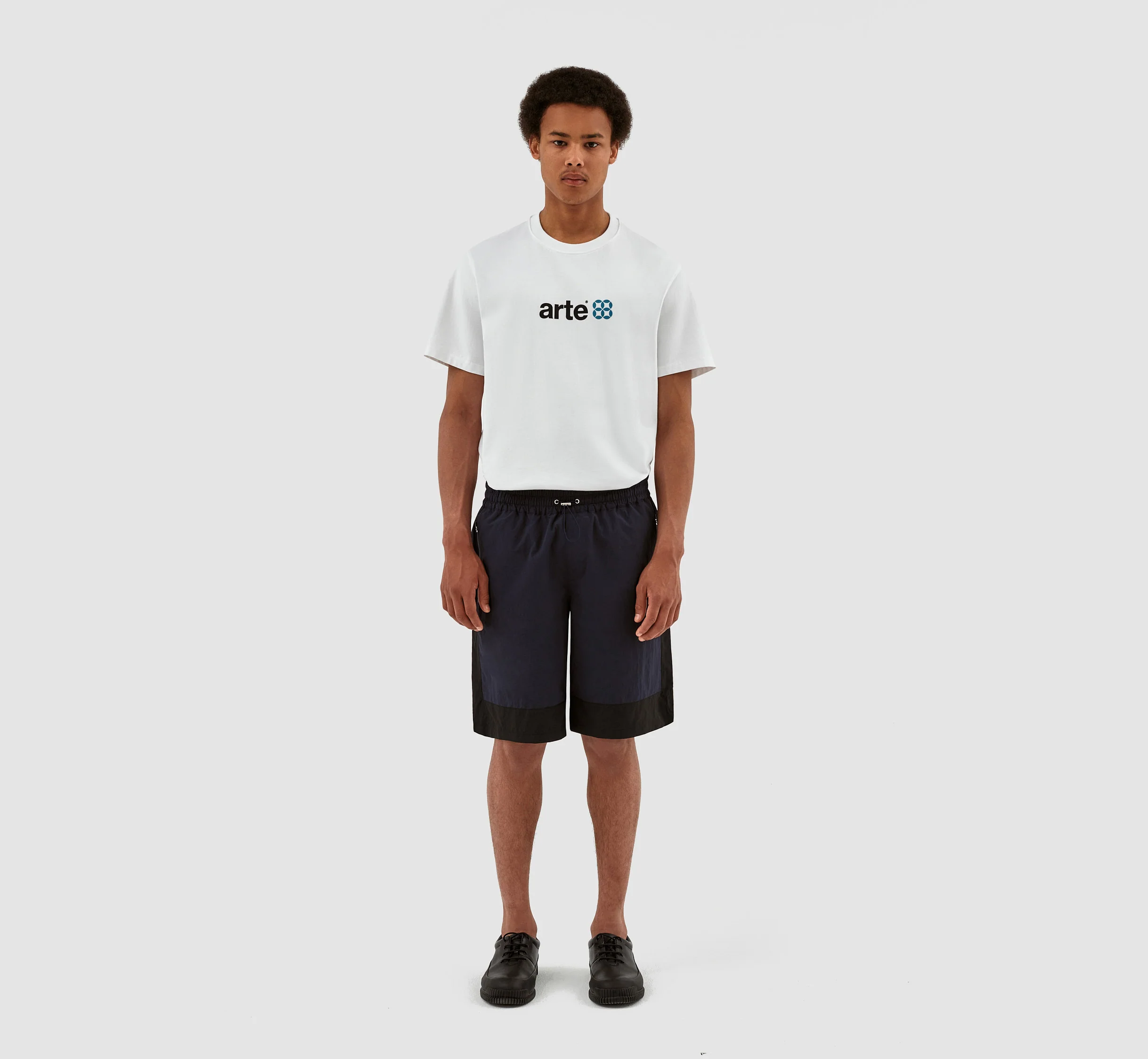 Short contrasté Steiner - Noir/Marine - Image 6