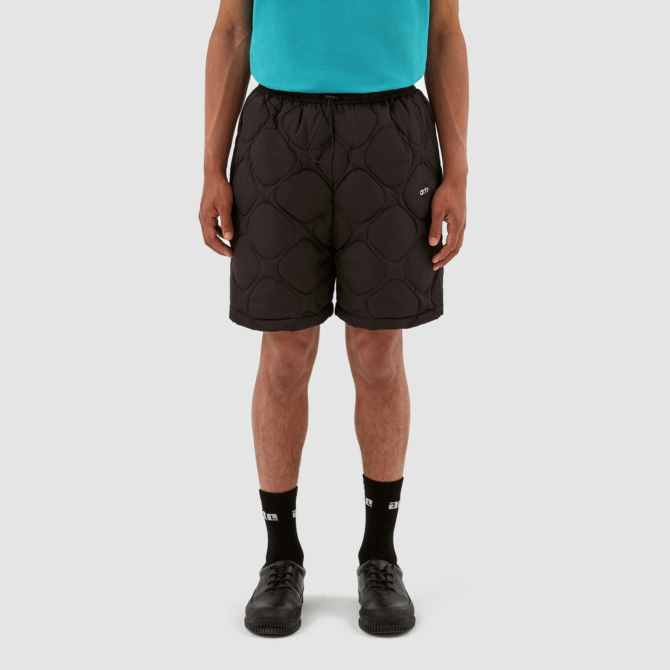 Short matelassé Steiner - Noir