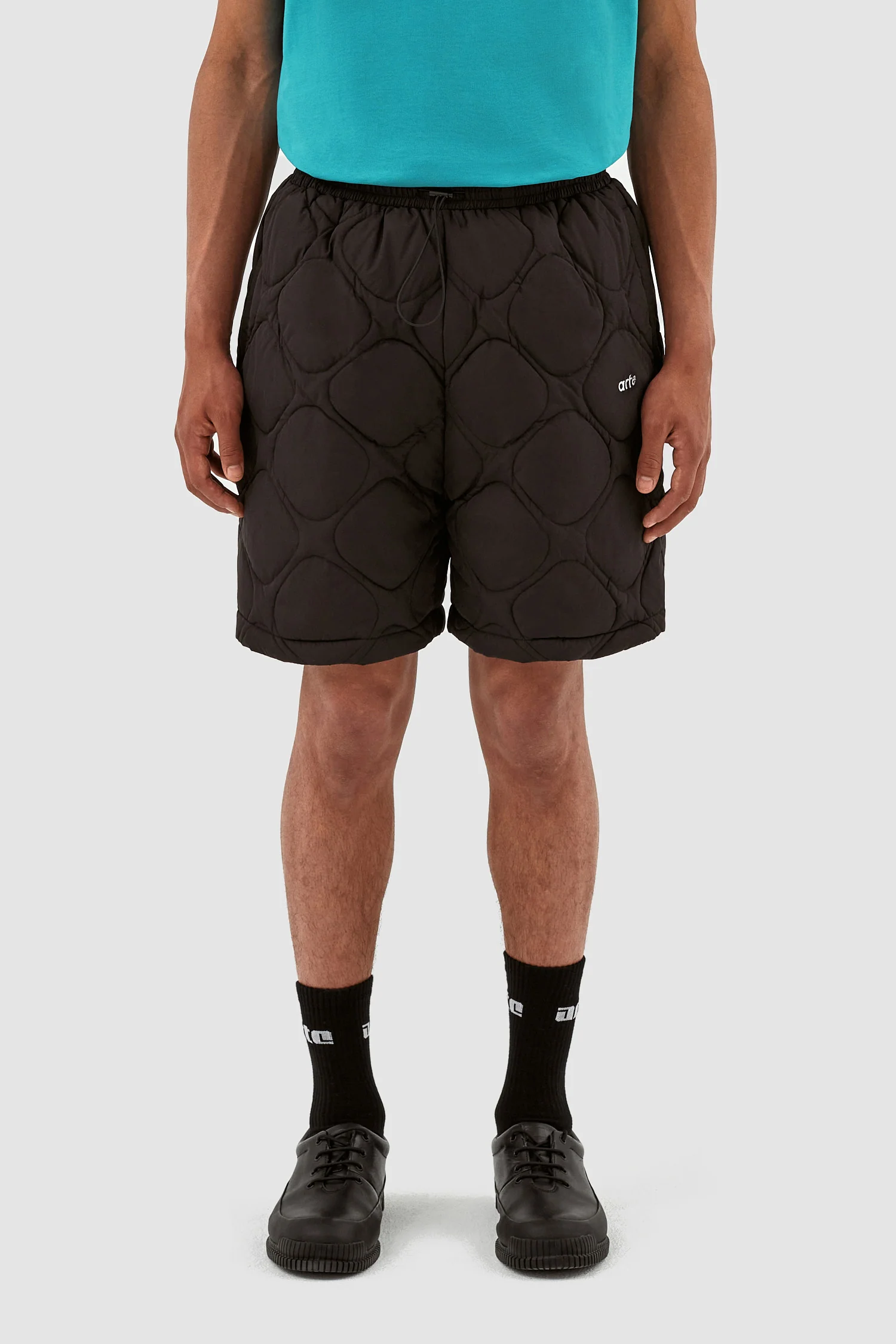 Short matelassé Steiner - Noir - Image 2