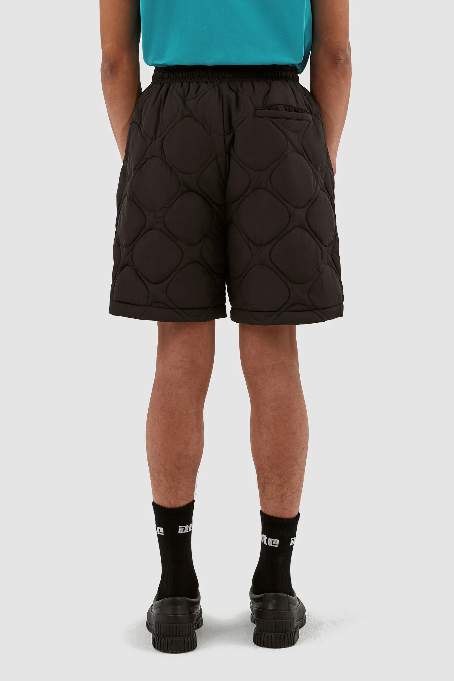 Short matelassé Steiner - Noir - Image 3