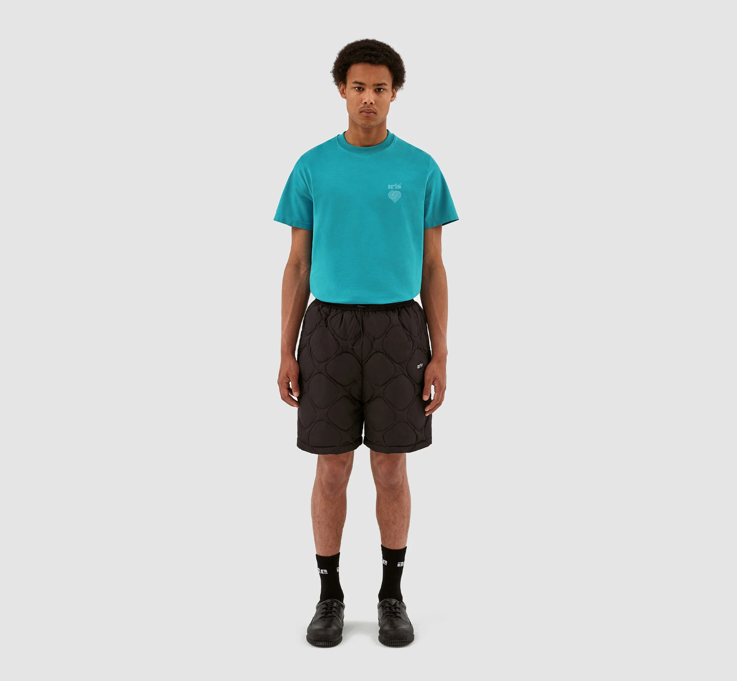 Short matelassé Steiner - Noir - Image 5