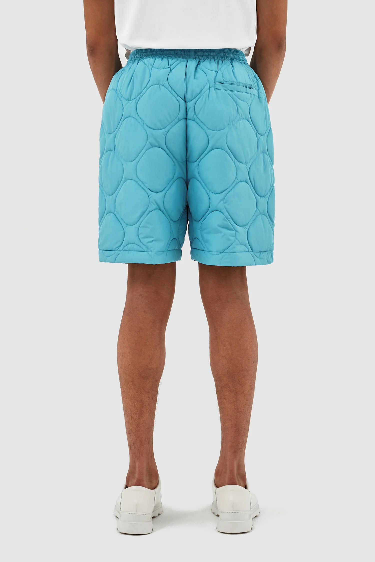 Short matelassé Steiner - Bleu clair - Image 3