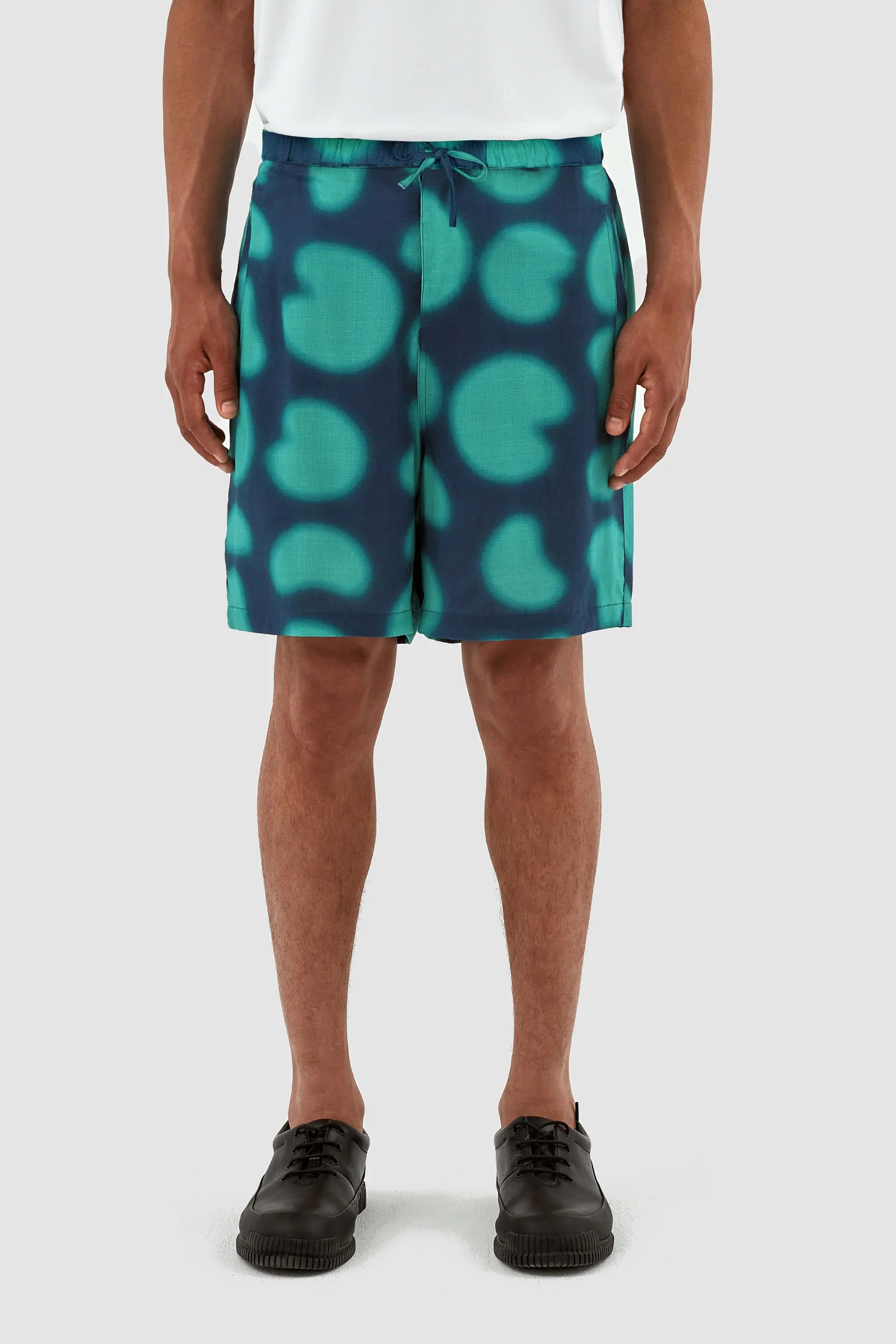 Short imprimé Stolp - Marine/Vert - Image 2