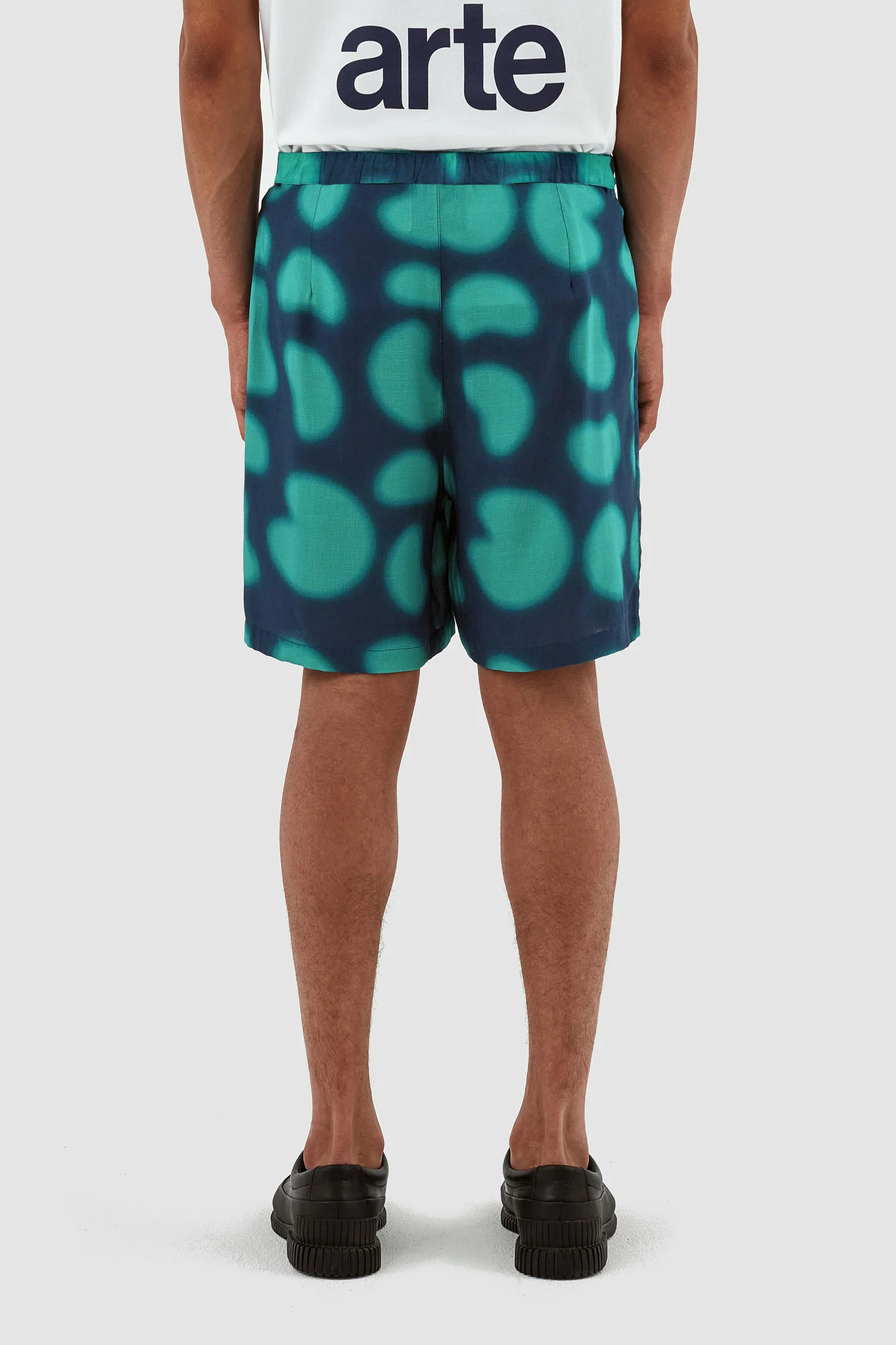 Short imprimé Stolp - Marine/Vert - Image 3