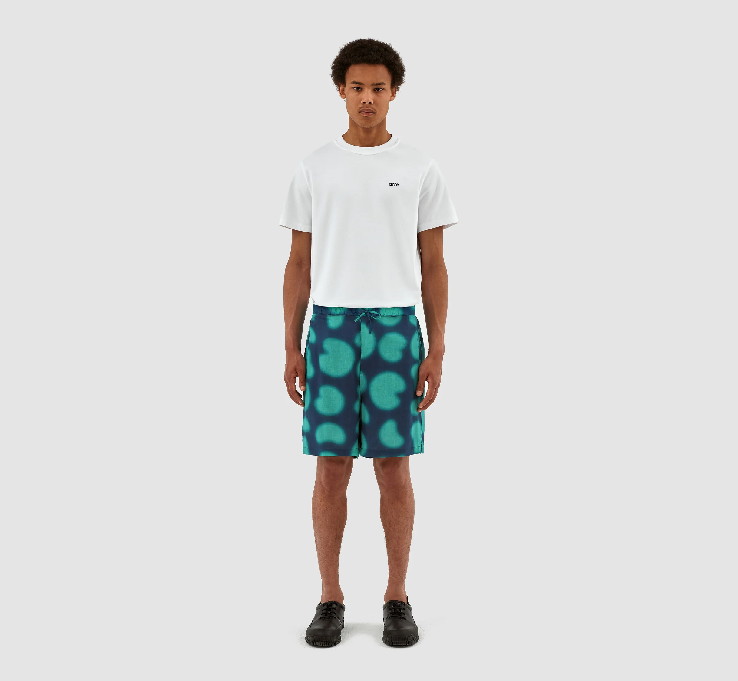 Short imprimé Stolp - Marine/Vert - Image 5