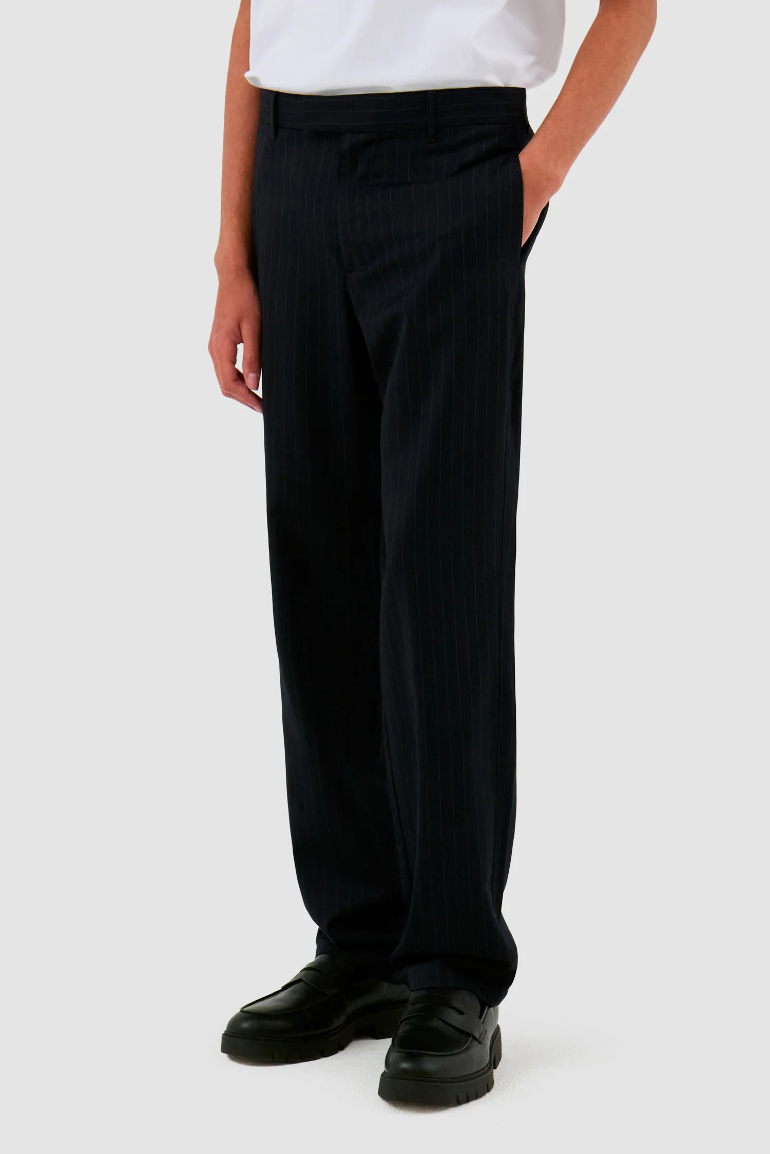 Pantalon à rayures - Marine - Image 7