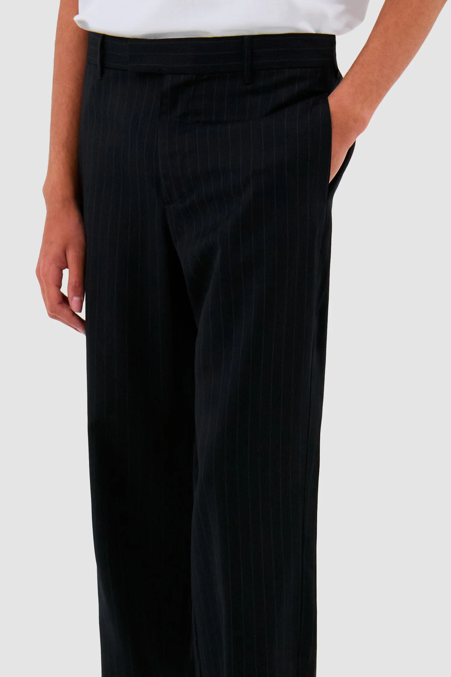 Pantalon à rayures - Marine - Image 8