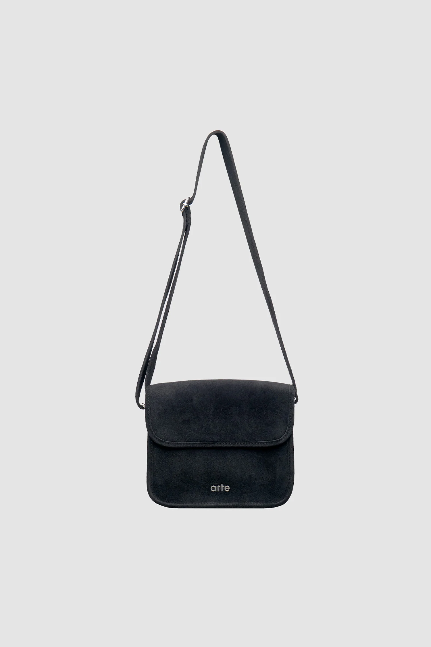 Sac en daim - Noir - Image 2