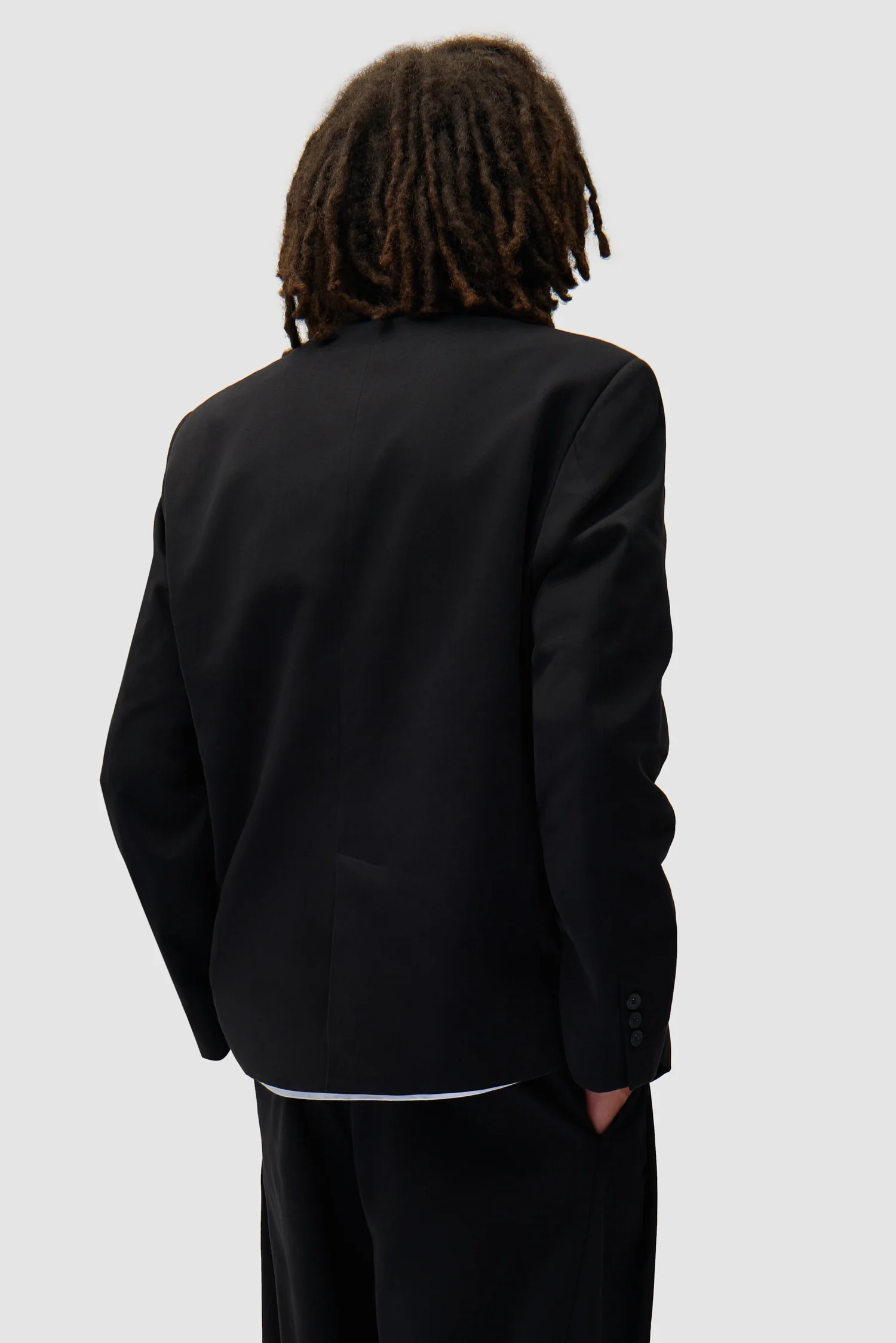 Blazer de costume - Noir - Image 3
