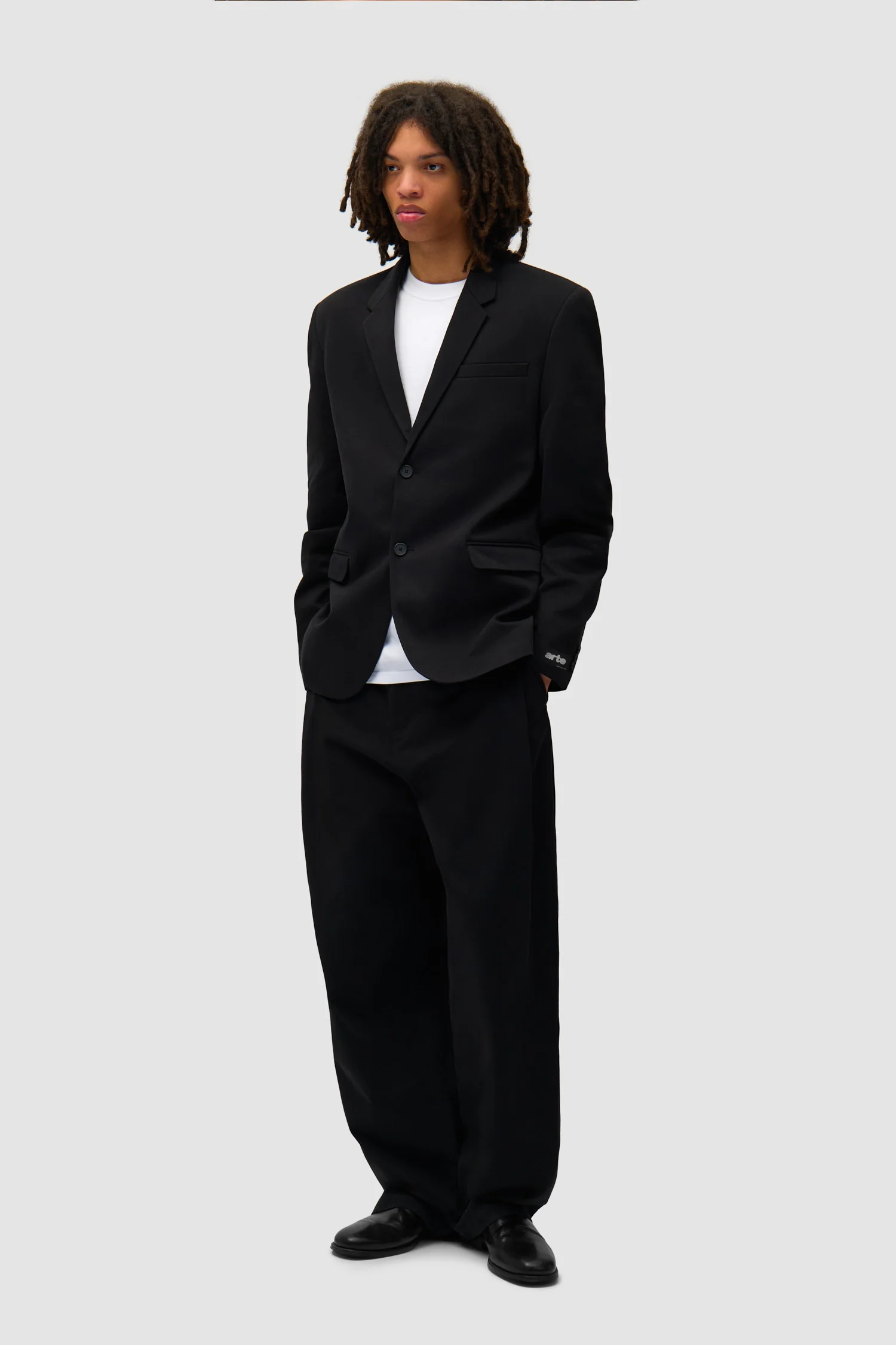 Blazer de costume - Noir - Image 5