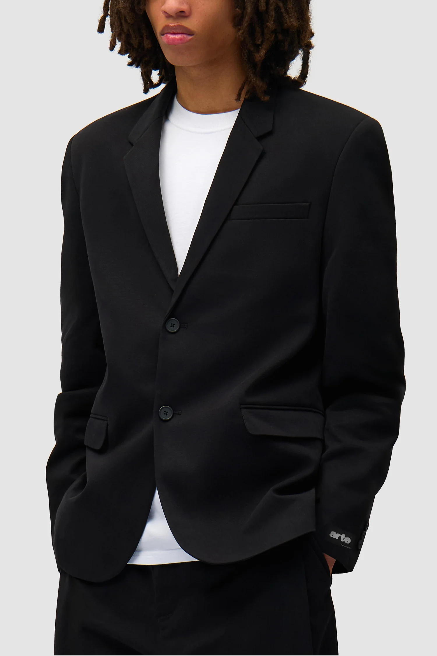 Blazer de costume - Noir - Image 7