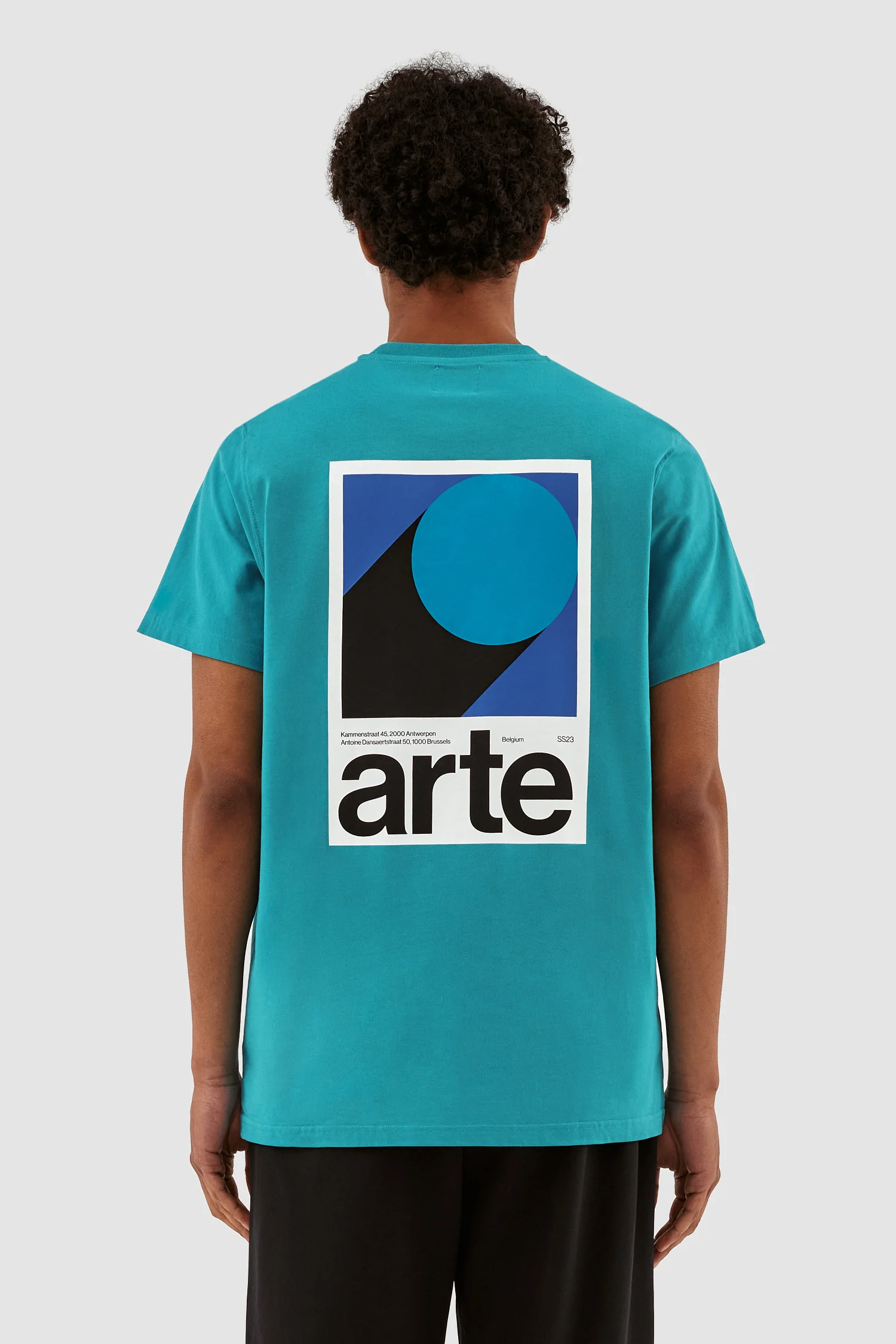 T-shirt imprimé Taut Back B - Bleu lac - Image 2