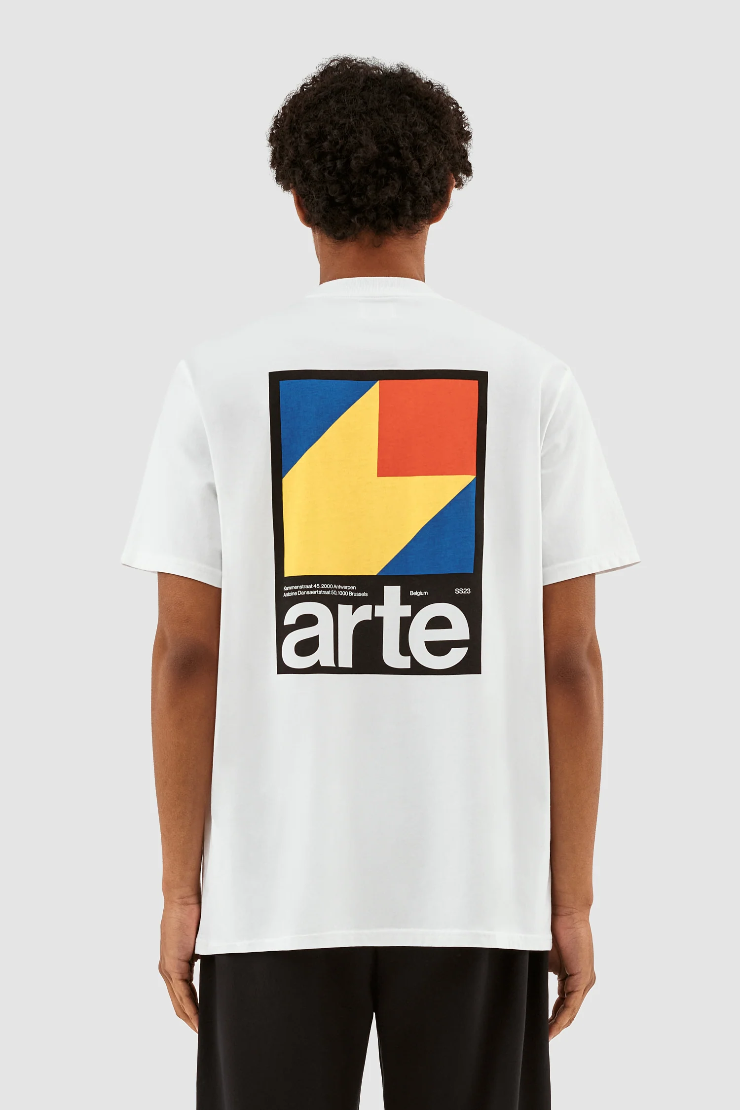 T-shirt imprimé Y de Taut Back - Blanc - Image 2