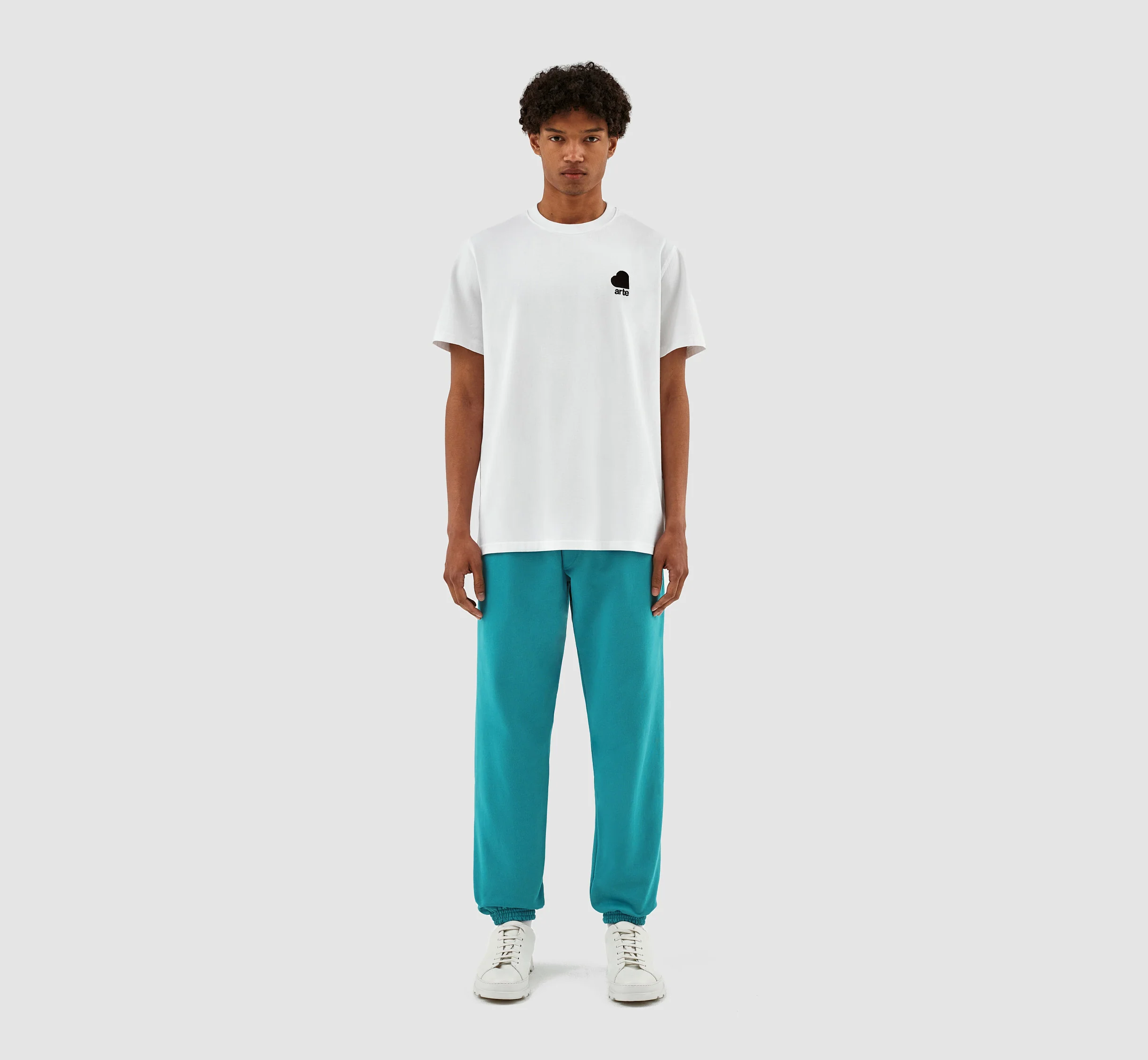 T-shirt Taut Heart Logo - Blanc - Image 5