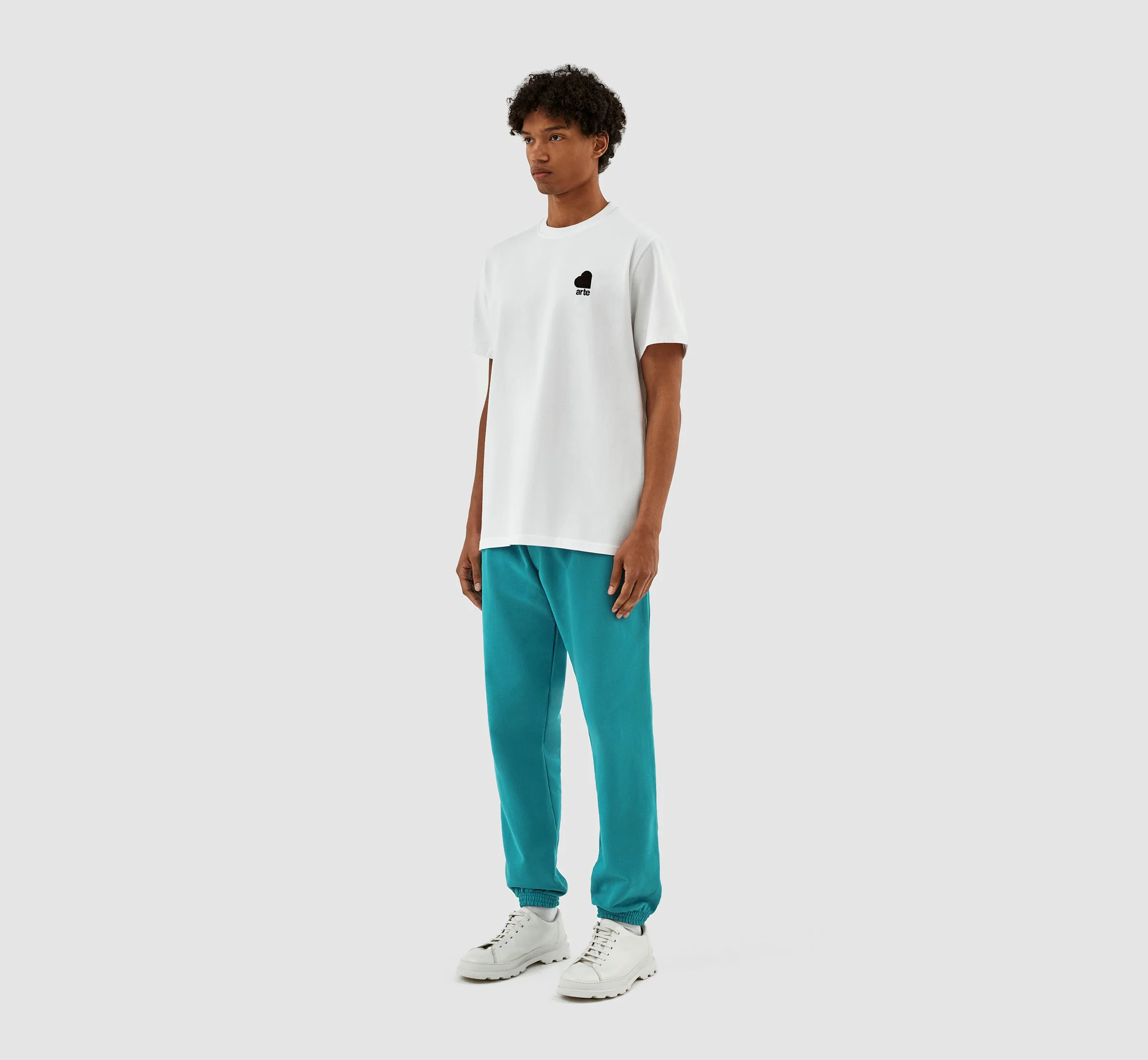 T-shirt Taut Heart Logo - Blanc - Image 6
