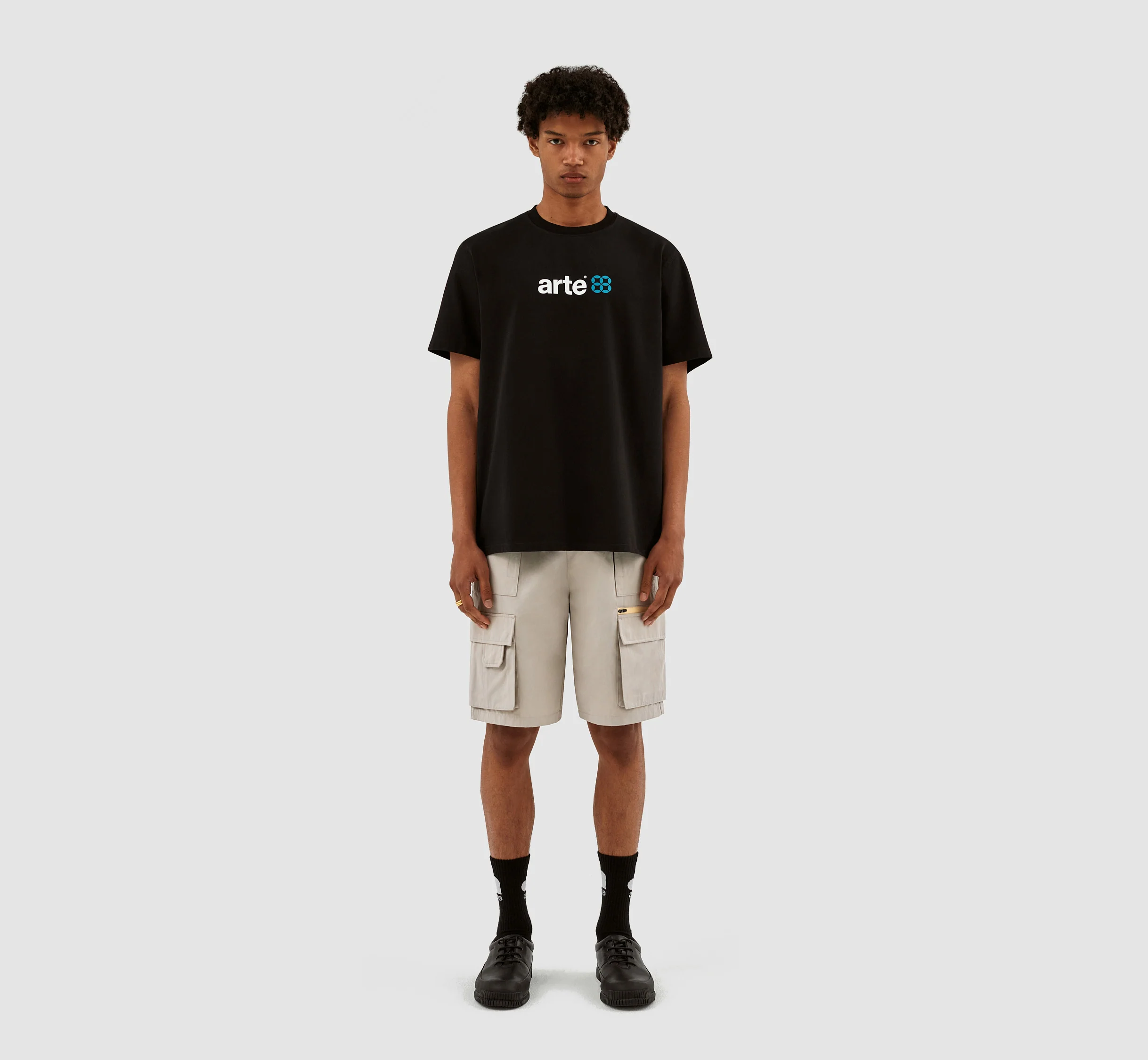 Taut SS23 Logo T-shirt - Noir - Image 5