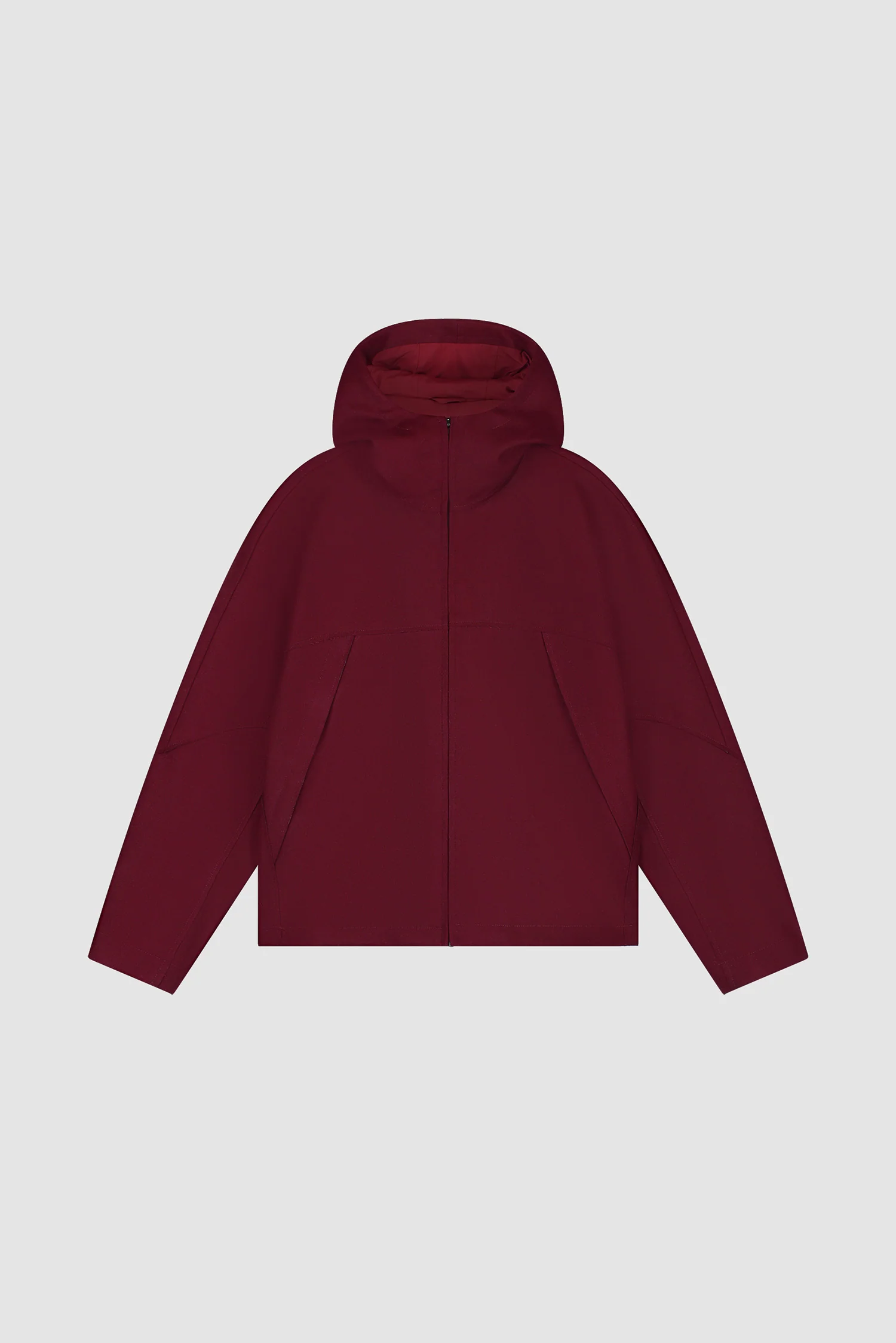Veste technique en laine - Bordeaux - Image 9