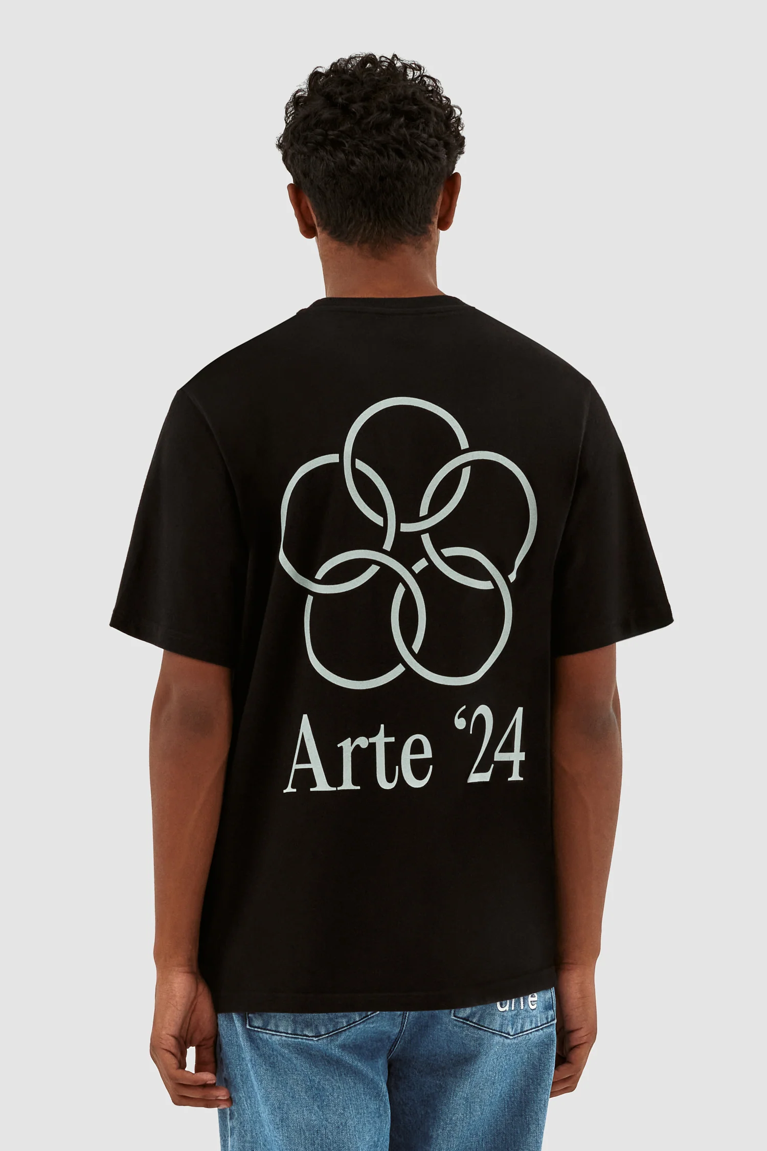 Teo - T-shirt avec anneaux au dos - Noir - Image 2