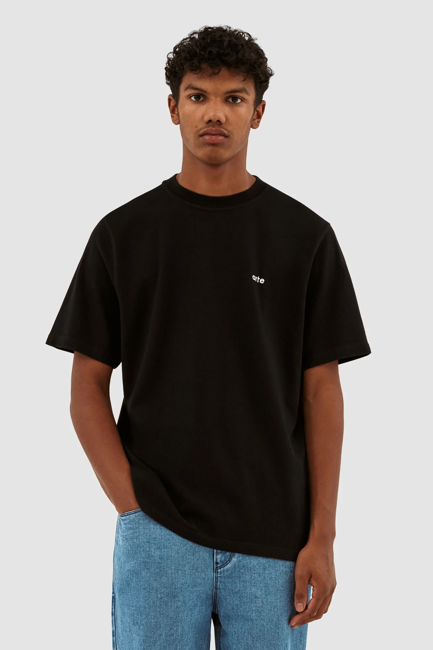 Teo - T-shirt avec anneaux au dos - Noir - Image 3