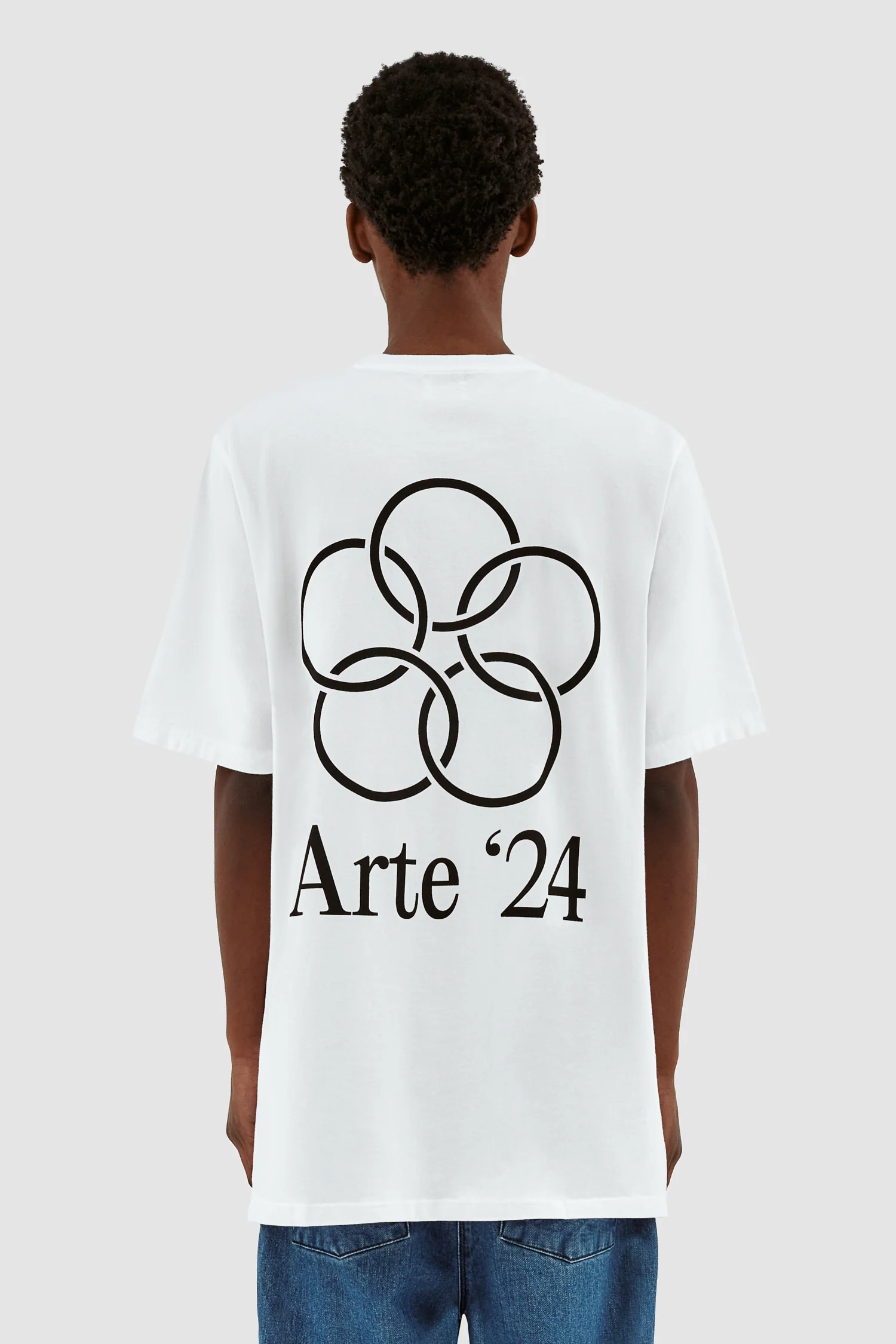 Teo Back Rings T-shirt - Blanc - Image 2