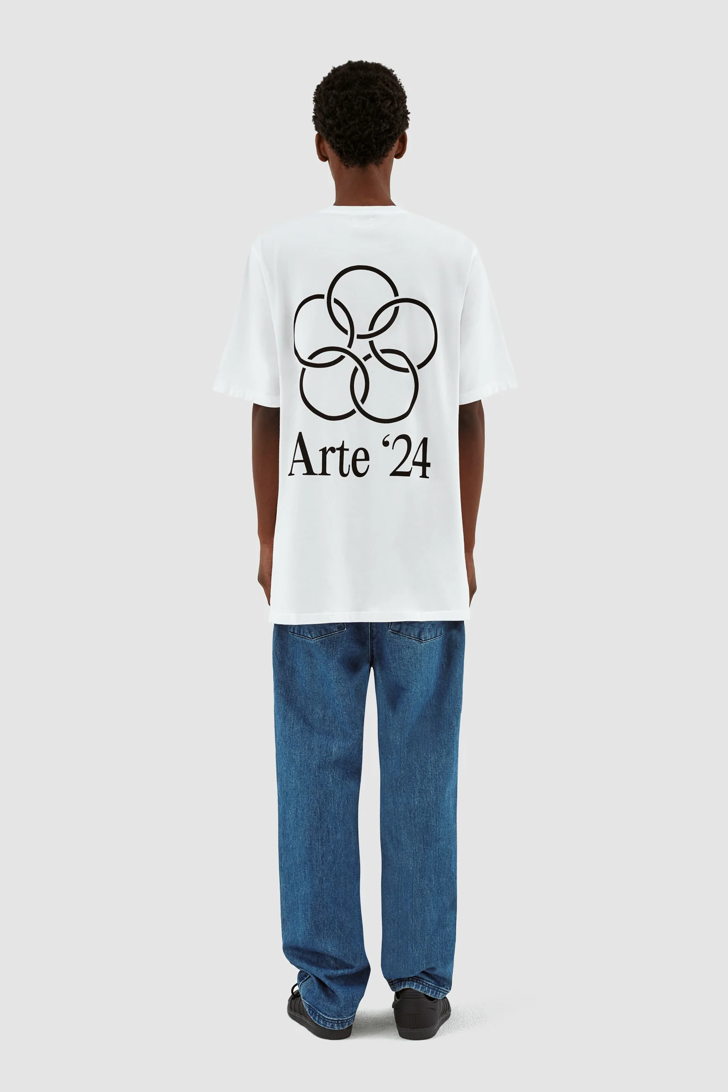 Teo Back Rings T-shirt - Blanc - Image 4