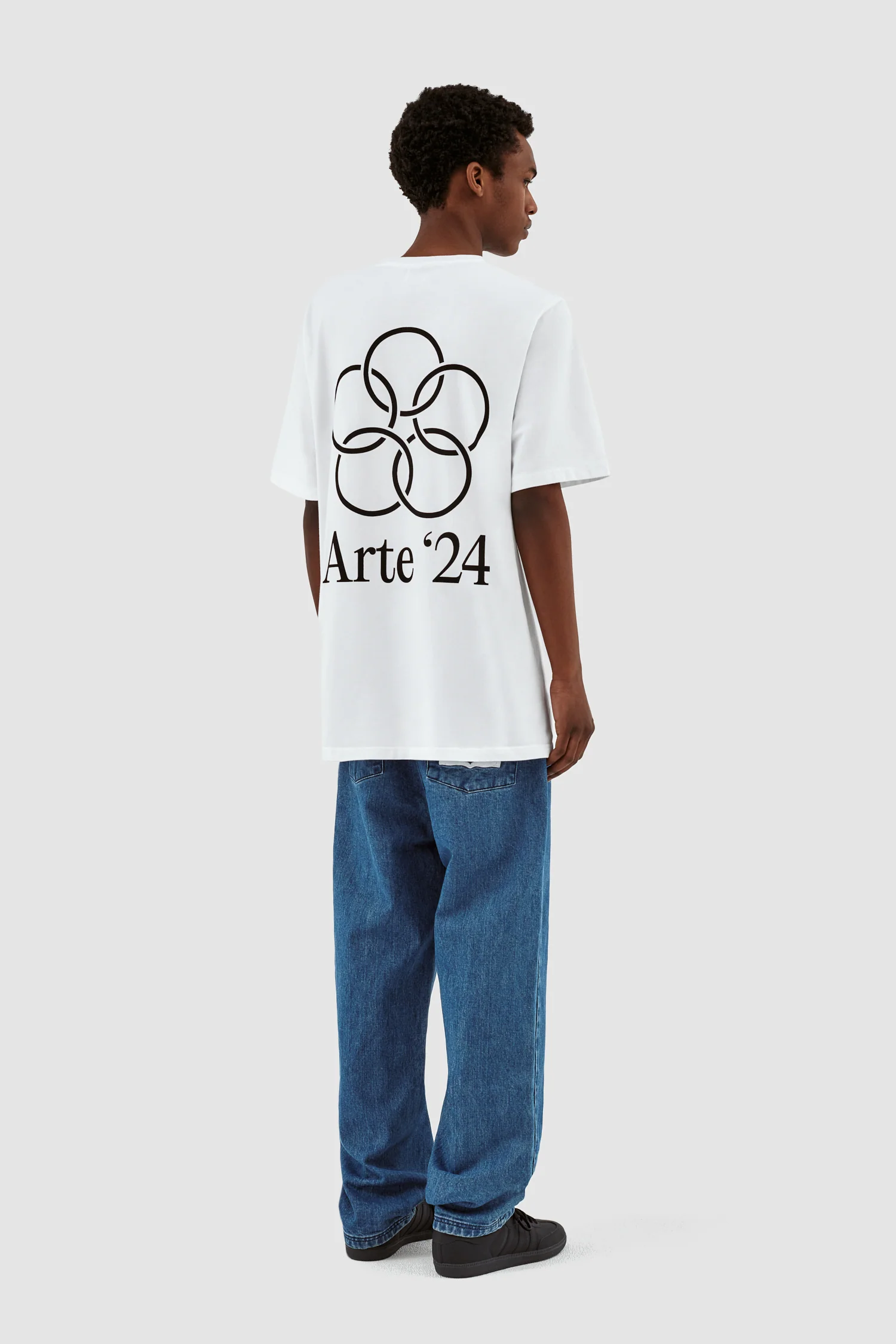 Teo Back Rings T-shirt - Blanc - Image 5